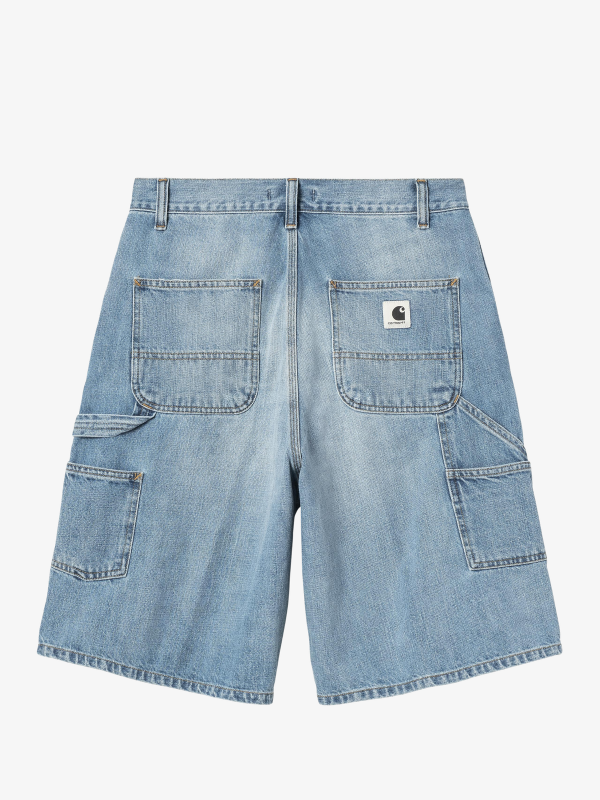 Carhartt Wip Og Single Knee Short | Blue Burst Washed