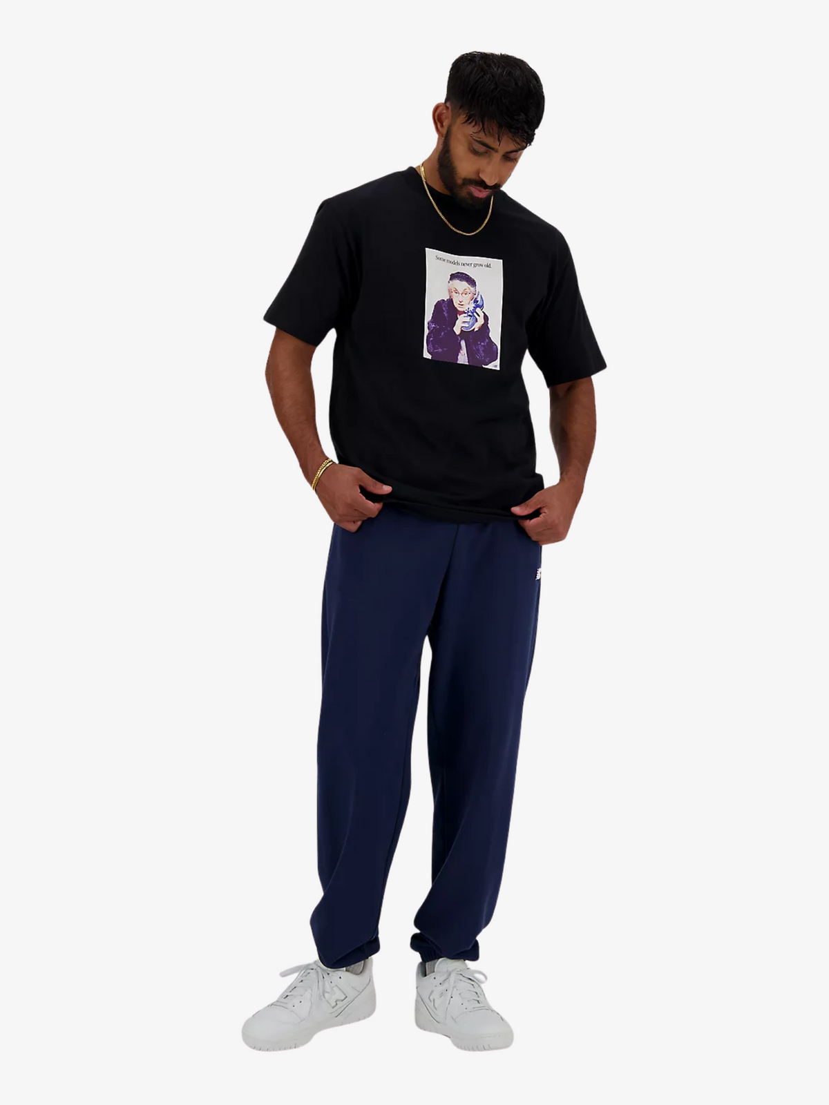 New Balance Athletics Never Age T-Shirt | Black