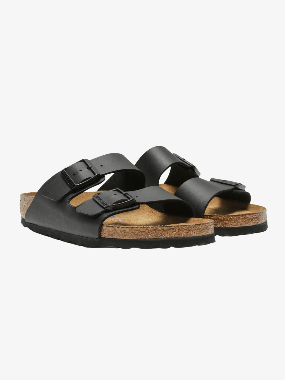 Birkenstock Unisex Arizona Two-Strap Soft Footbed Sandals | Black