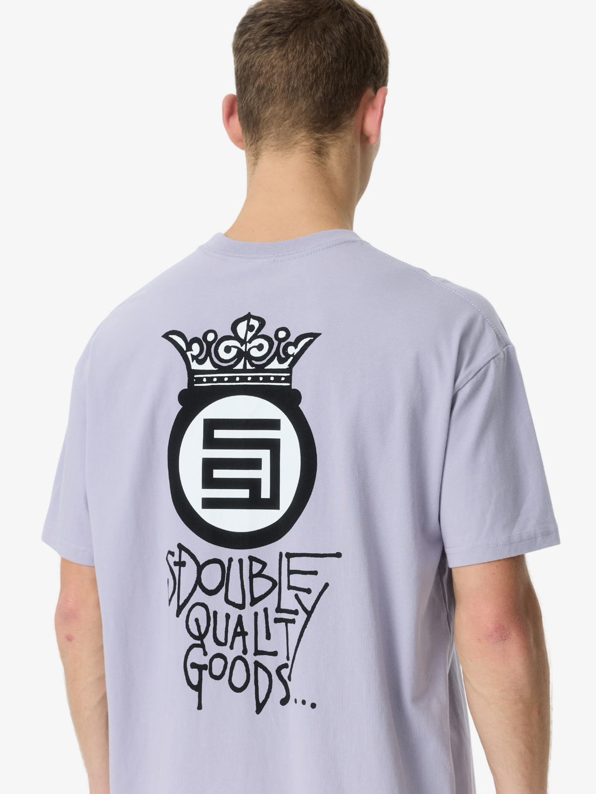 S-Double Crown Dot Short Sleeve Tee | DUSTY GRAPE