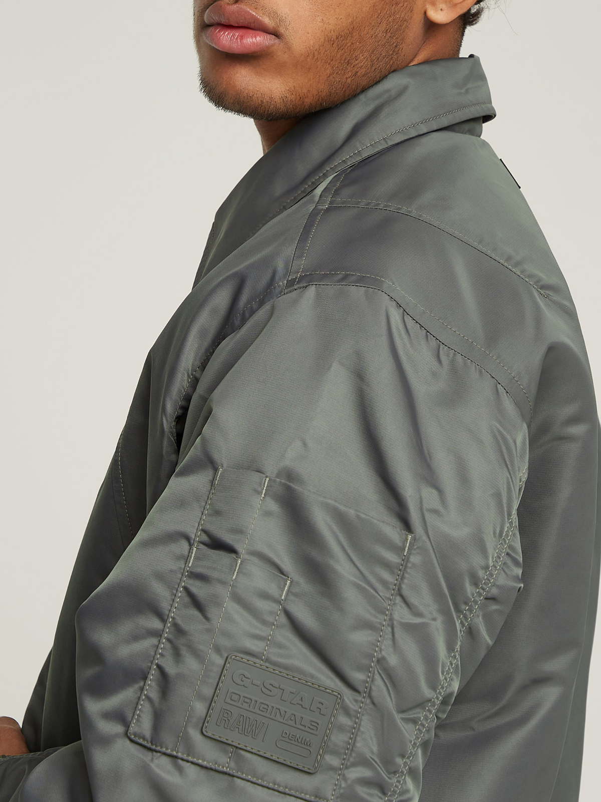 G-Star LW Padded Bomber Jacket | Gs Grey