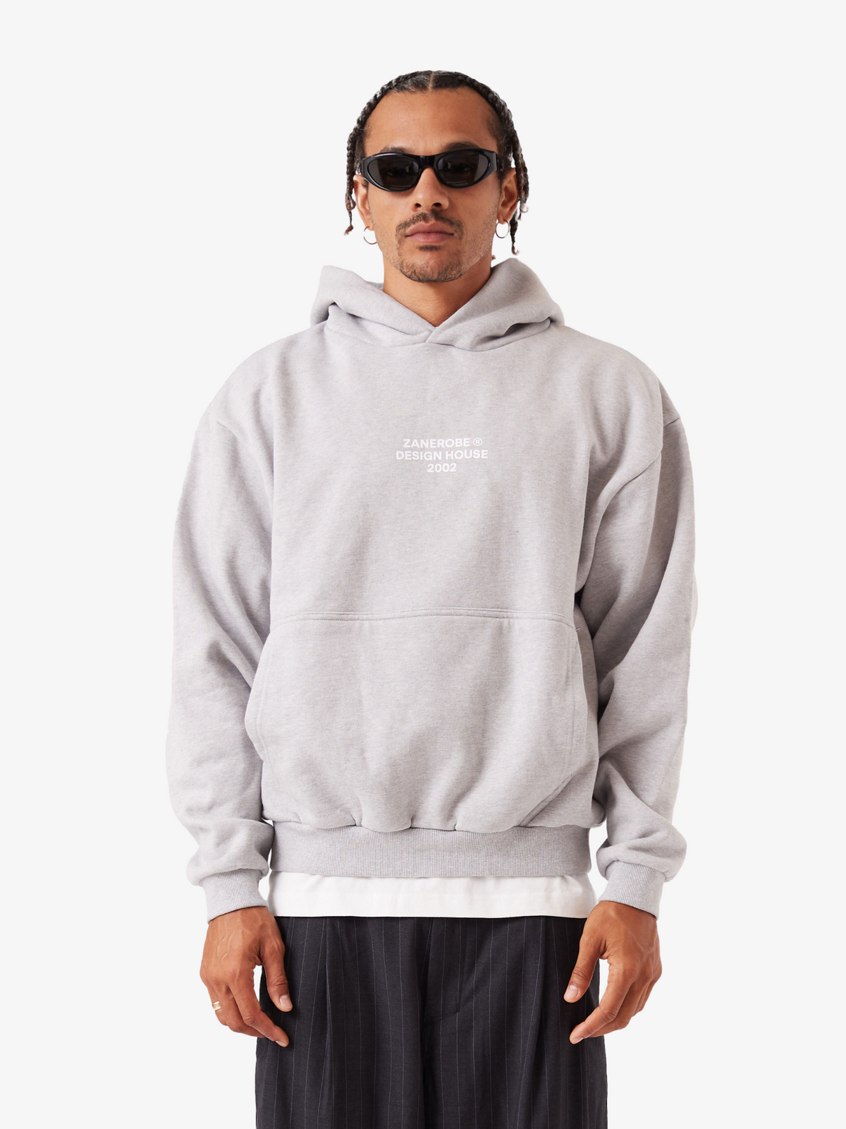 Zanerobe ZDH Box Hood | GREY MARLE