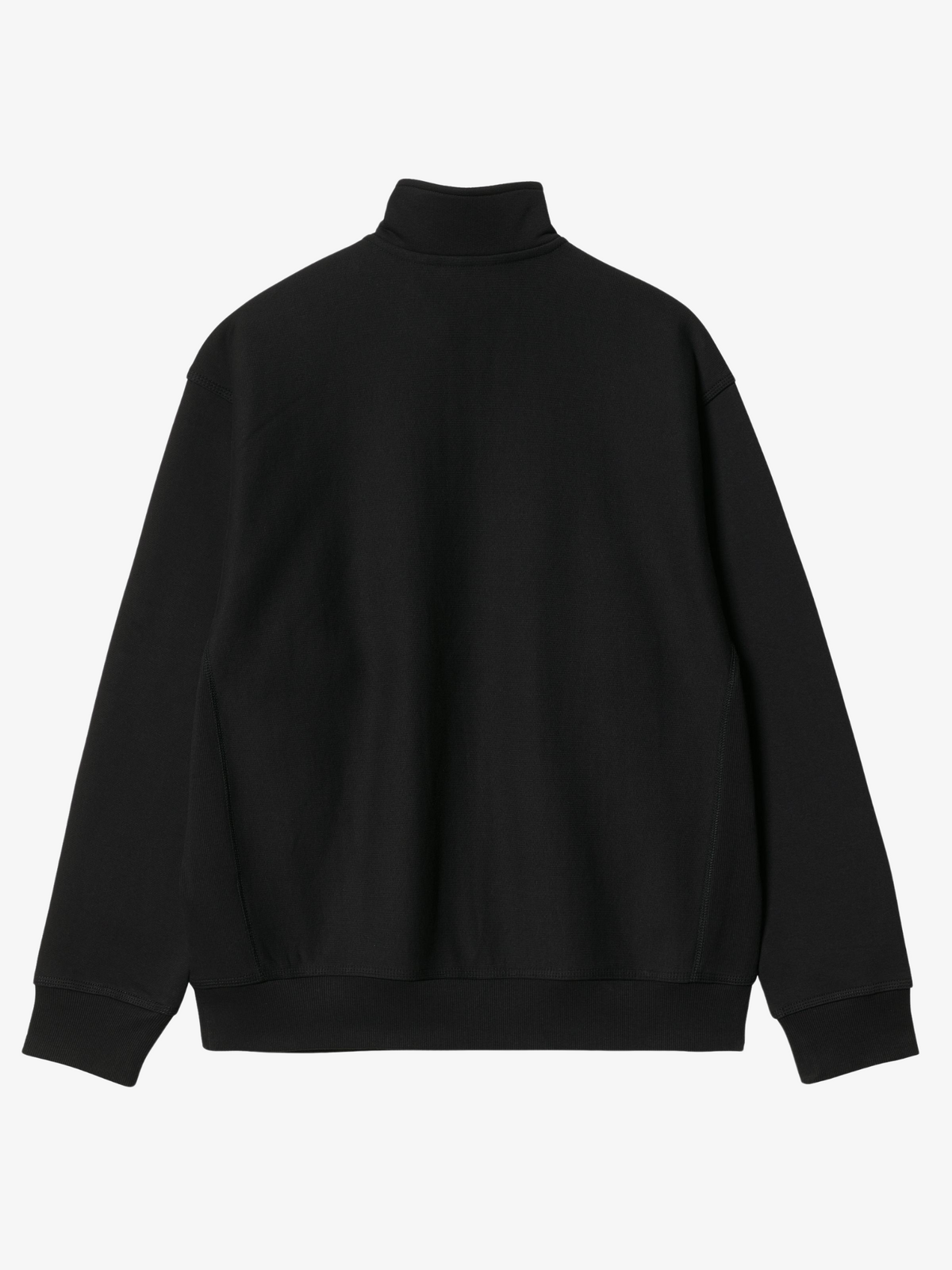 Carhartt Wip Half Zip American Script Sweat | Black