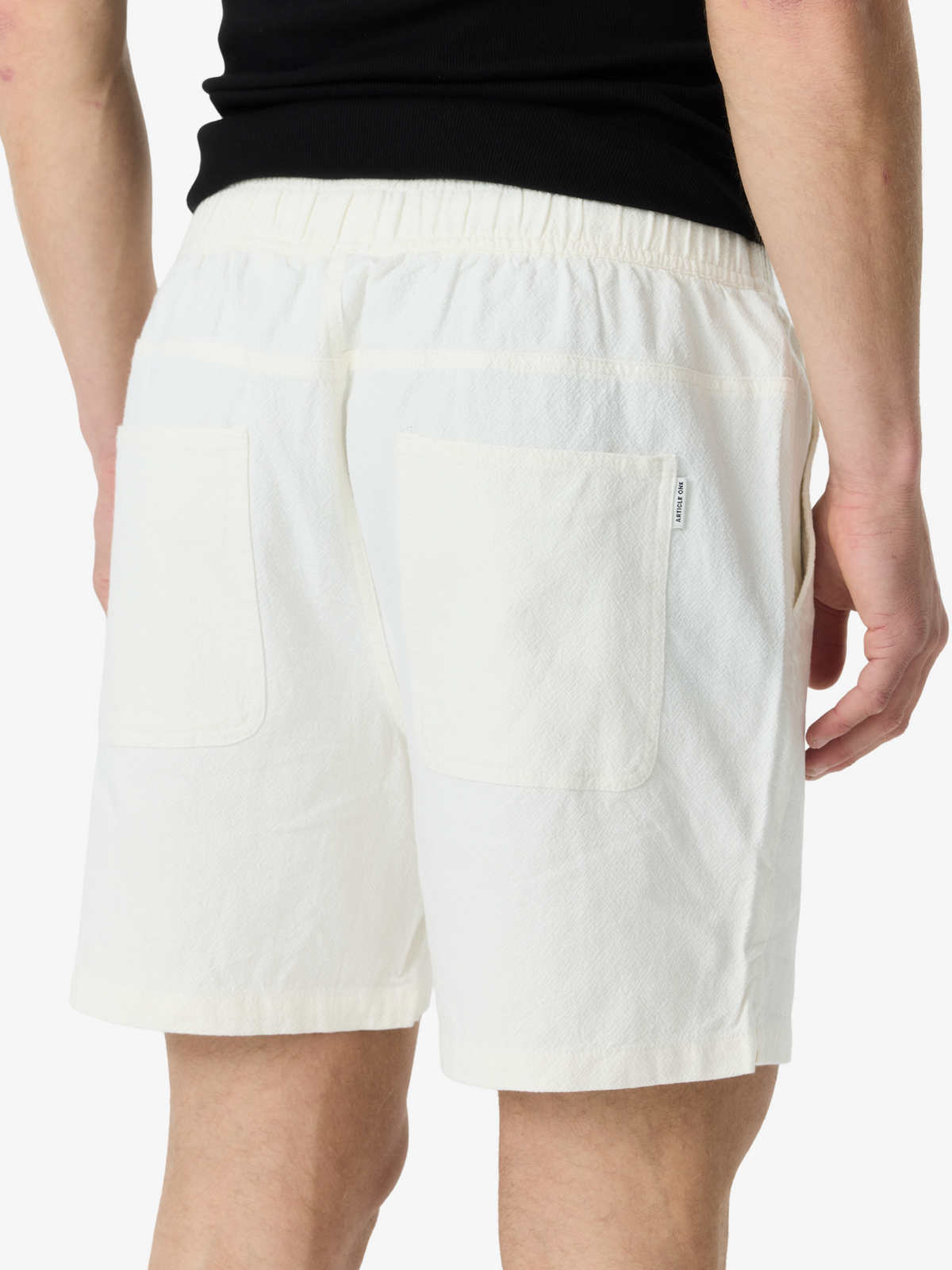 Article One Luigi Linen Short | Off White