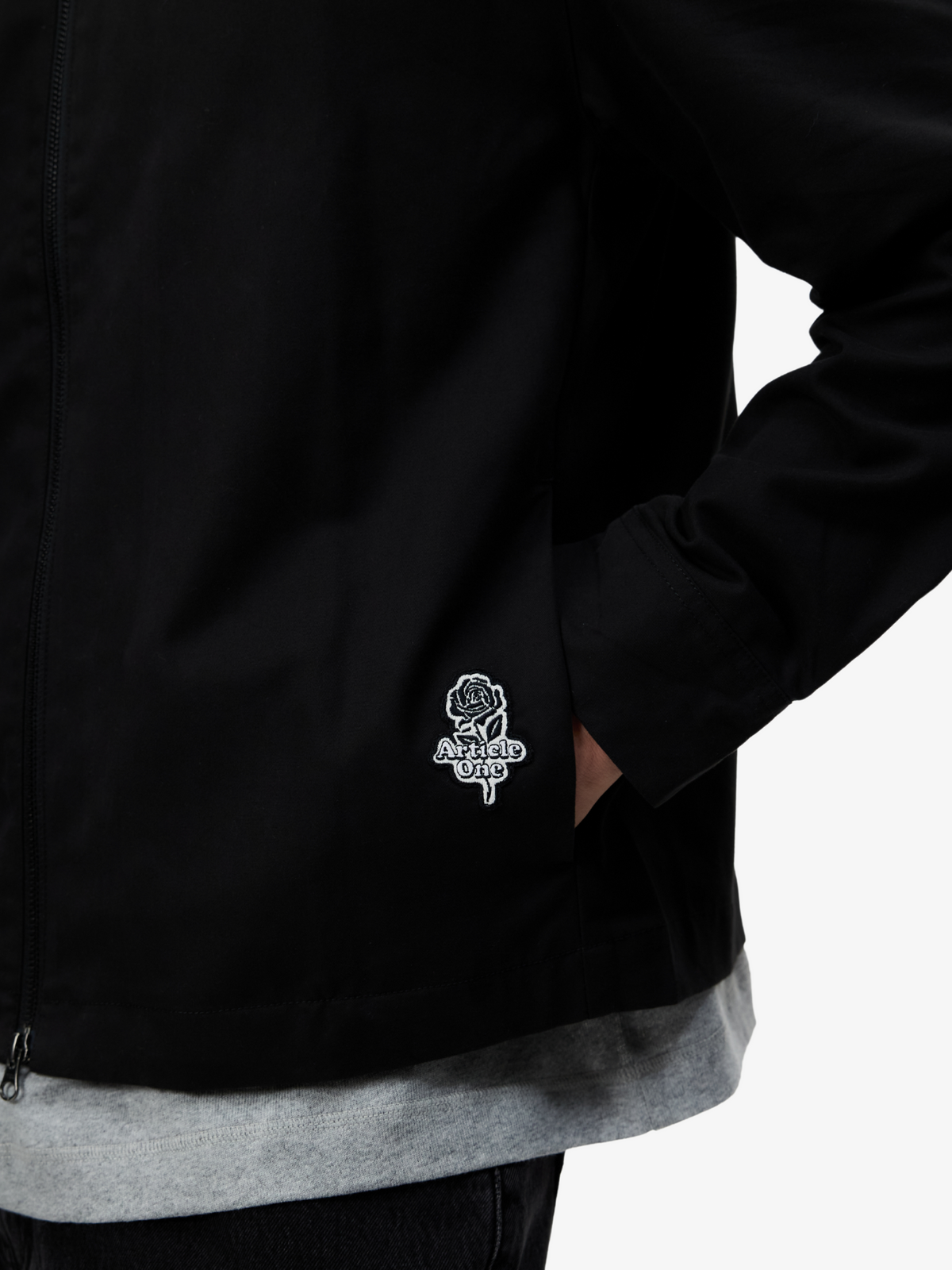 Article One Tansey Shacket | Charcoal