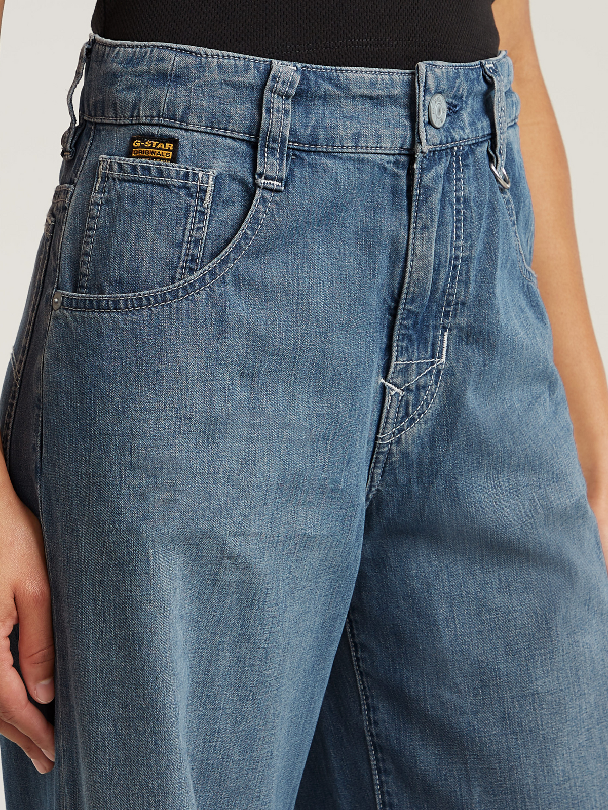 G-Star Skater High Loose | FADED BLUE MIST