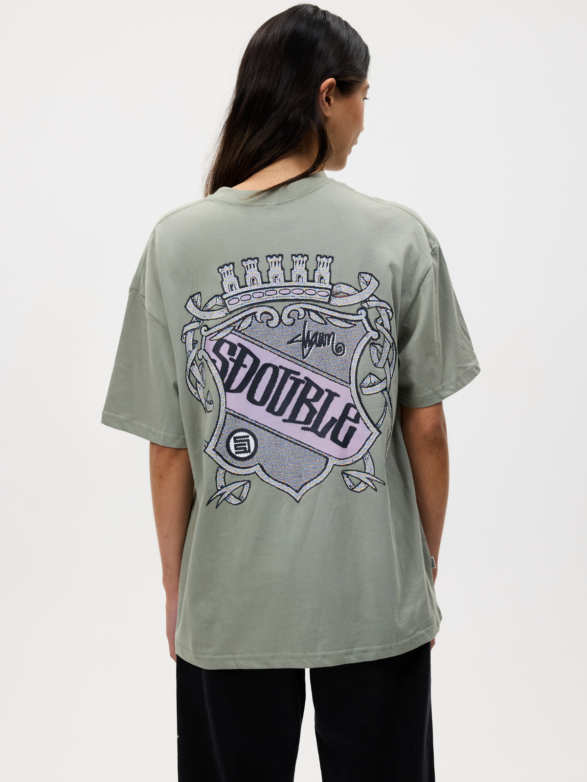 S-Double Coat of Arms SS Tee | SEAGRASS