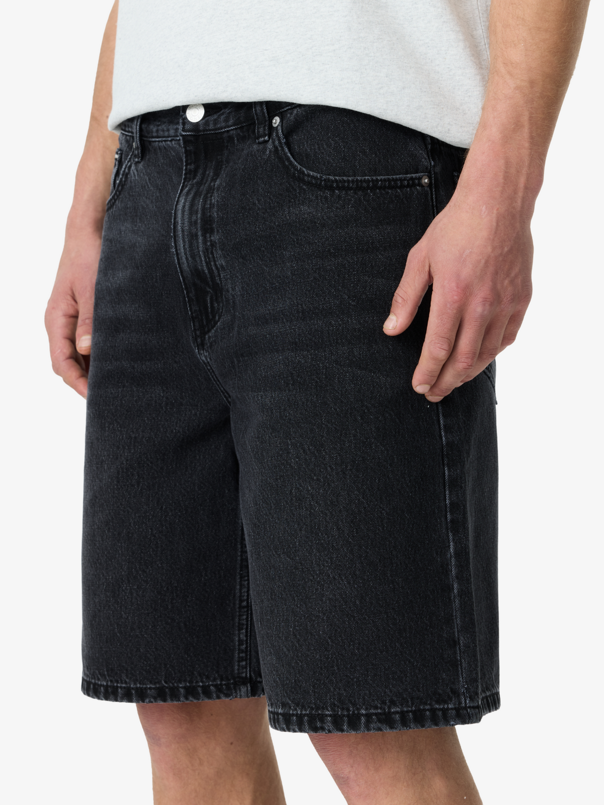 Article One Bertie Jean Short | Washed Black