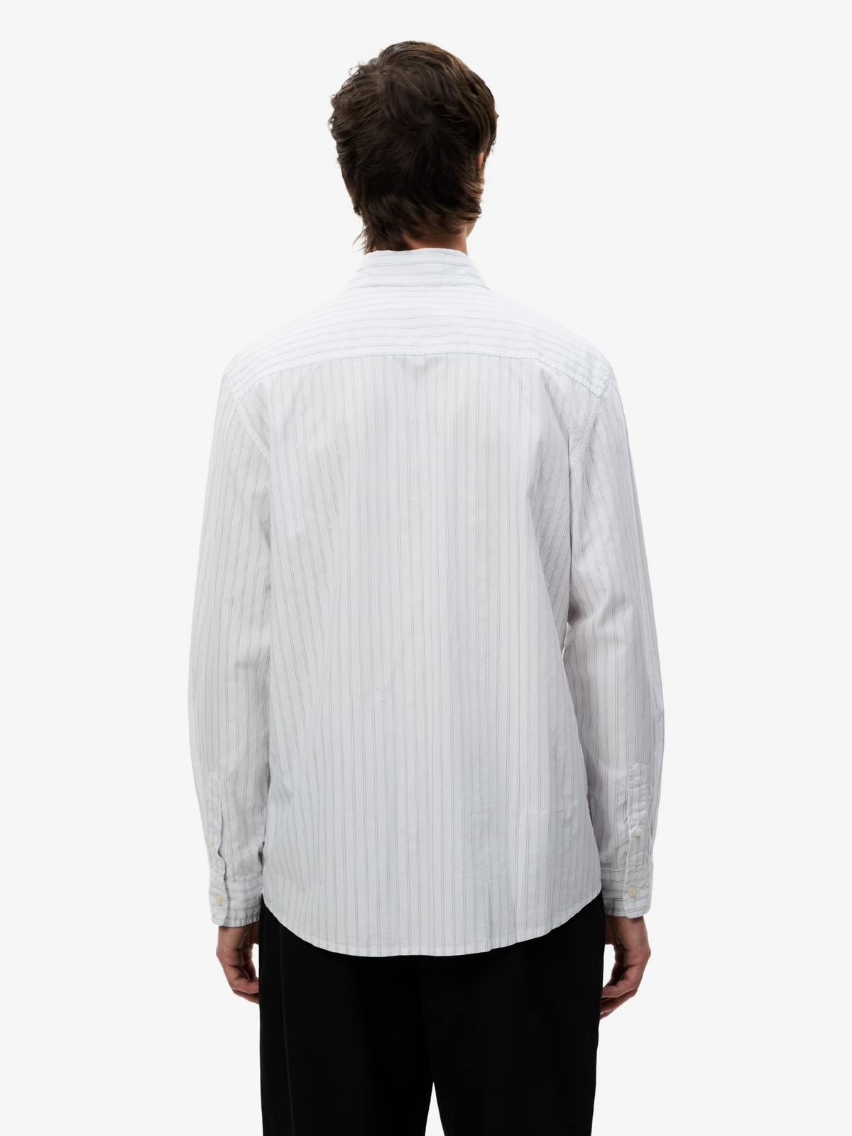 Article One Martin Poplin Shirt | Navy White