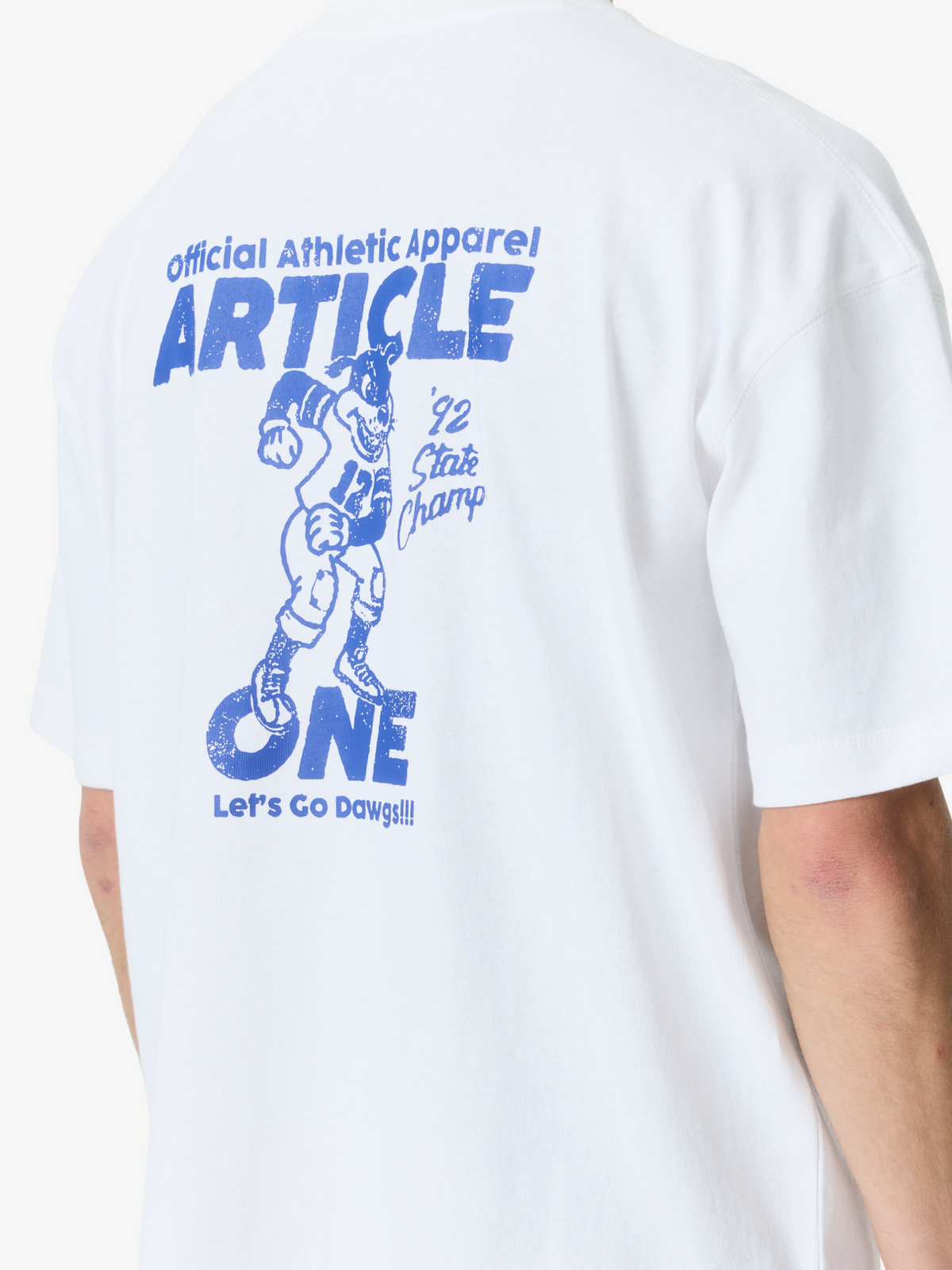 Article One Champs Tee | White