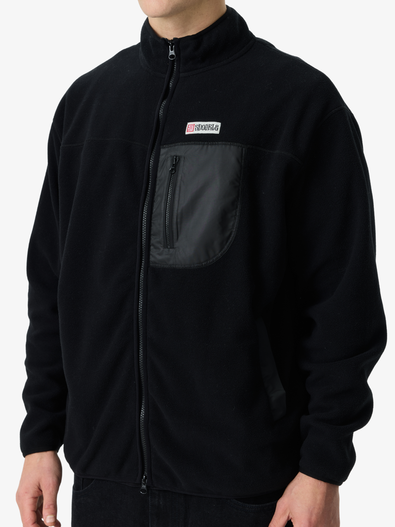 Clothing Mens Polar Fleece Jackets Australia S-Double Polar Fleece