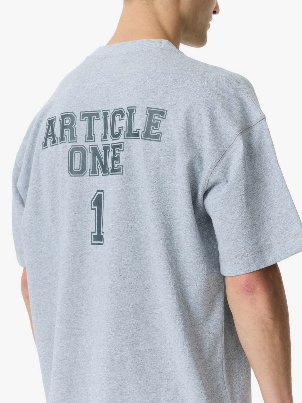 Article One Team Tee | Grey Marle