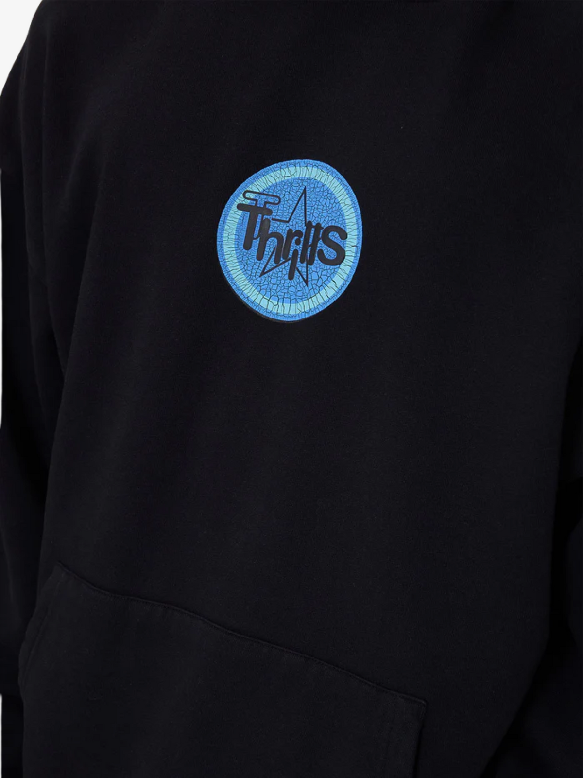 Thrills Super Blast Pull On Hood | Black