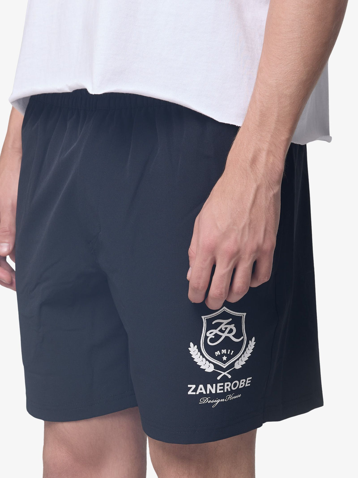 Zanerobe Crest Balmoral Beach Shorts | Black