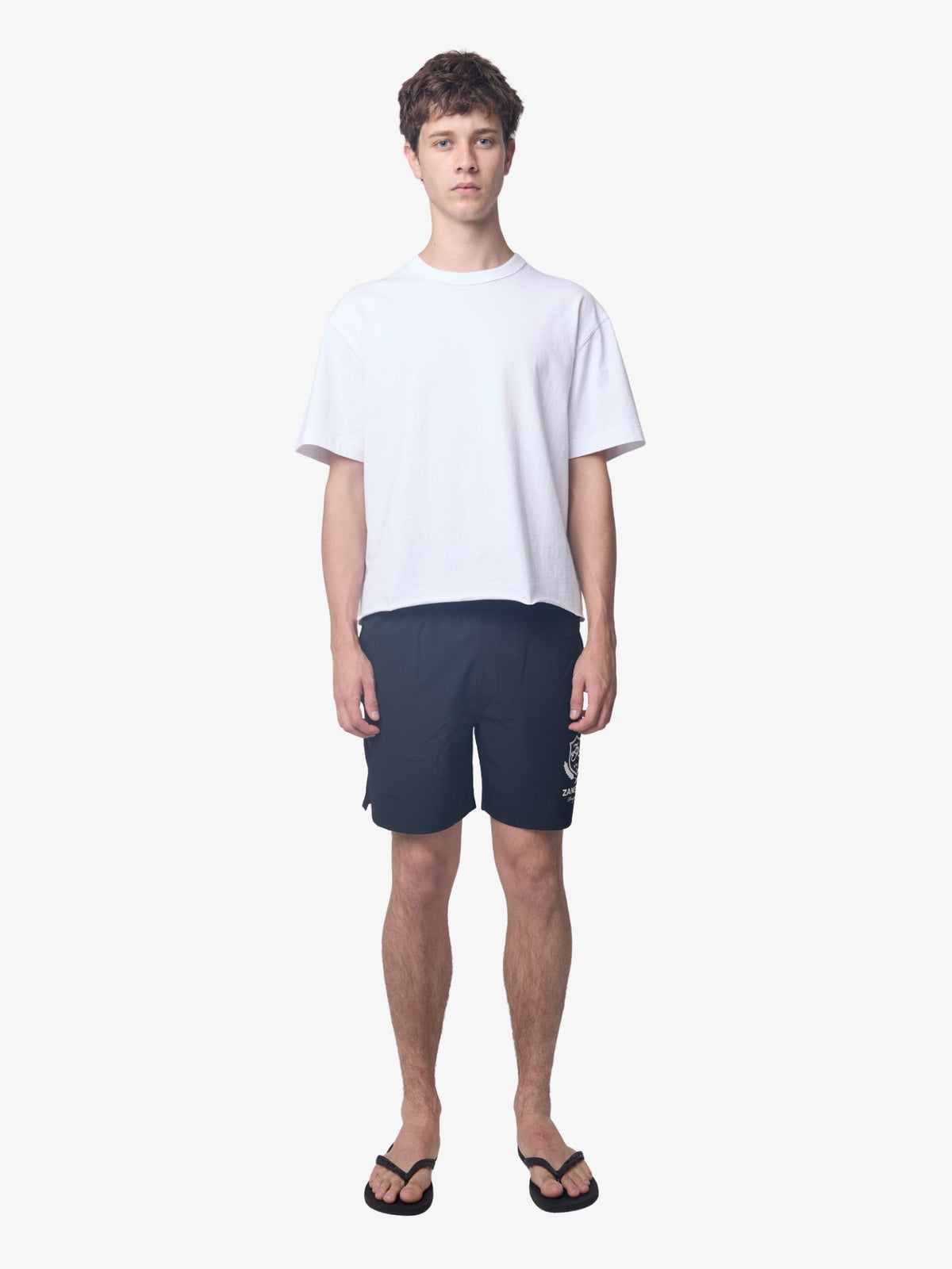 Zanerobe Crest Balmoral Beach Shorts | Black
