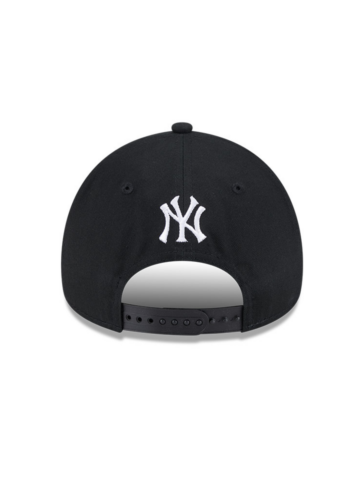 New Era Chainstitch Script 9FORTY A-Frame Cap | Black/Grey