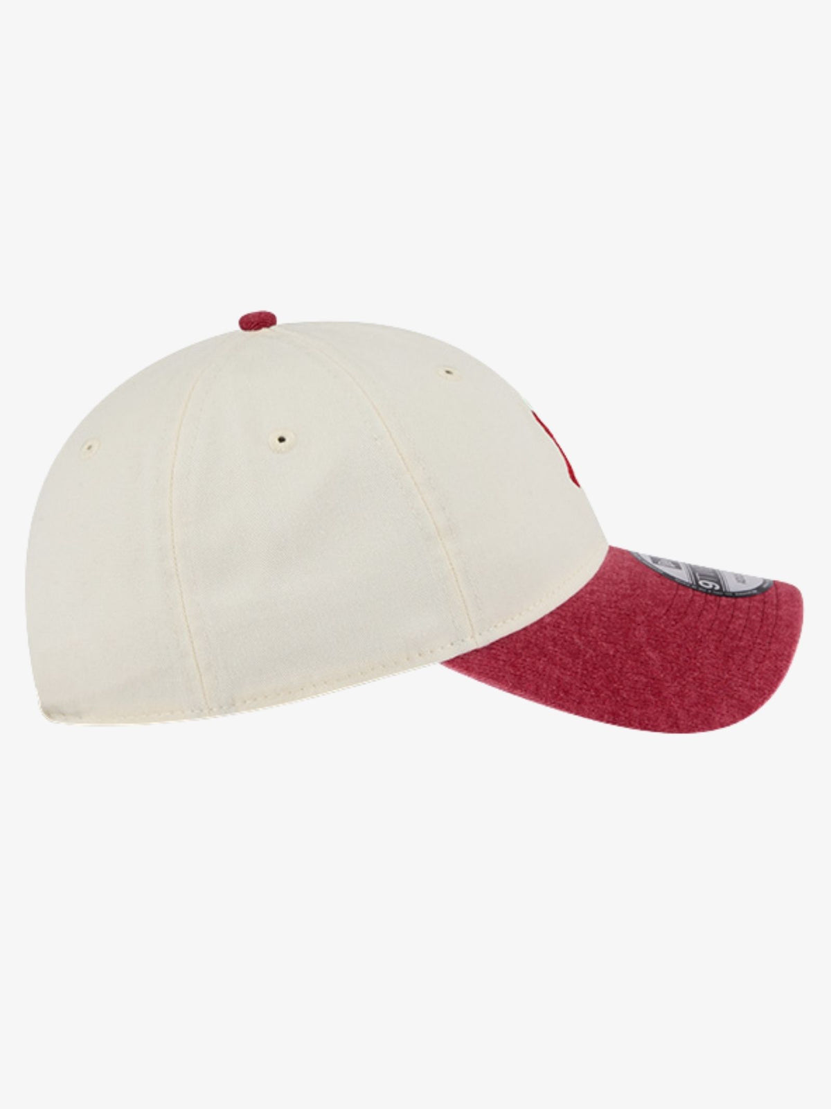 New Era 9TWENTY 2Tone Snow Wash NY Yankees Cap | Dark Red