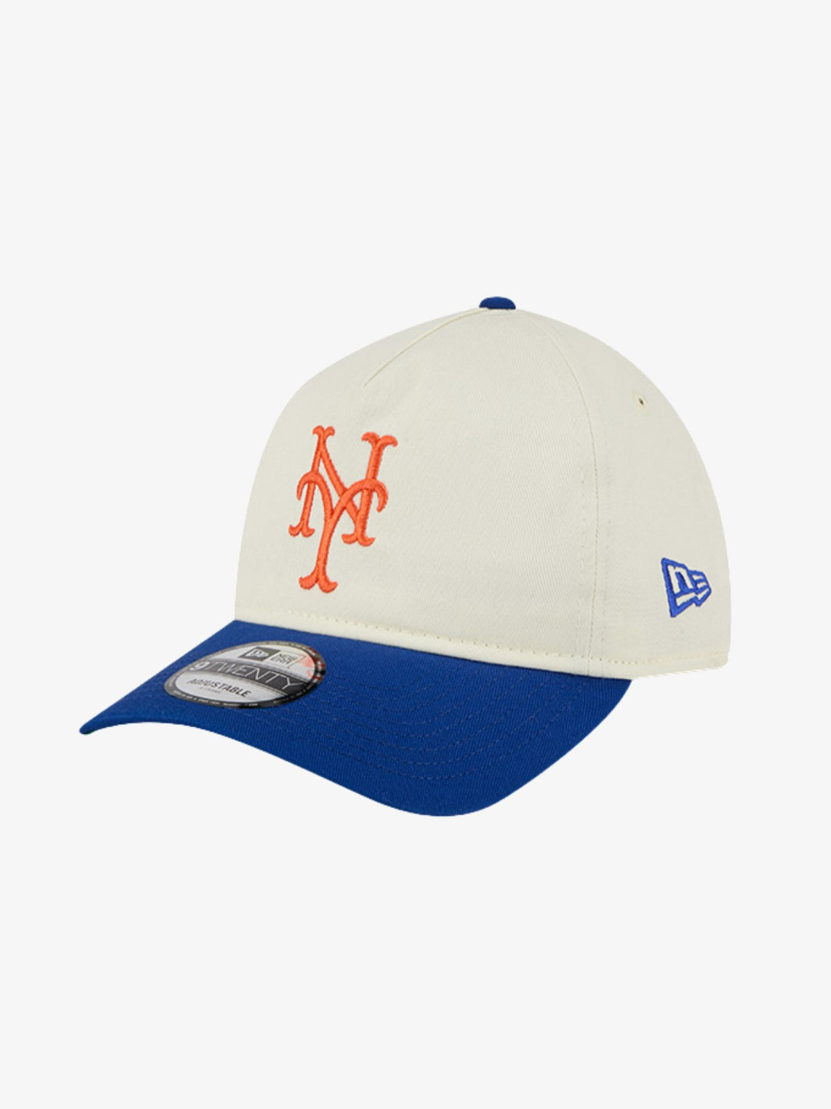 New Era 9TWENTY NY Mets 2 Tone A-Frame Cap | White