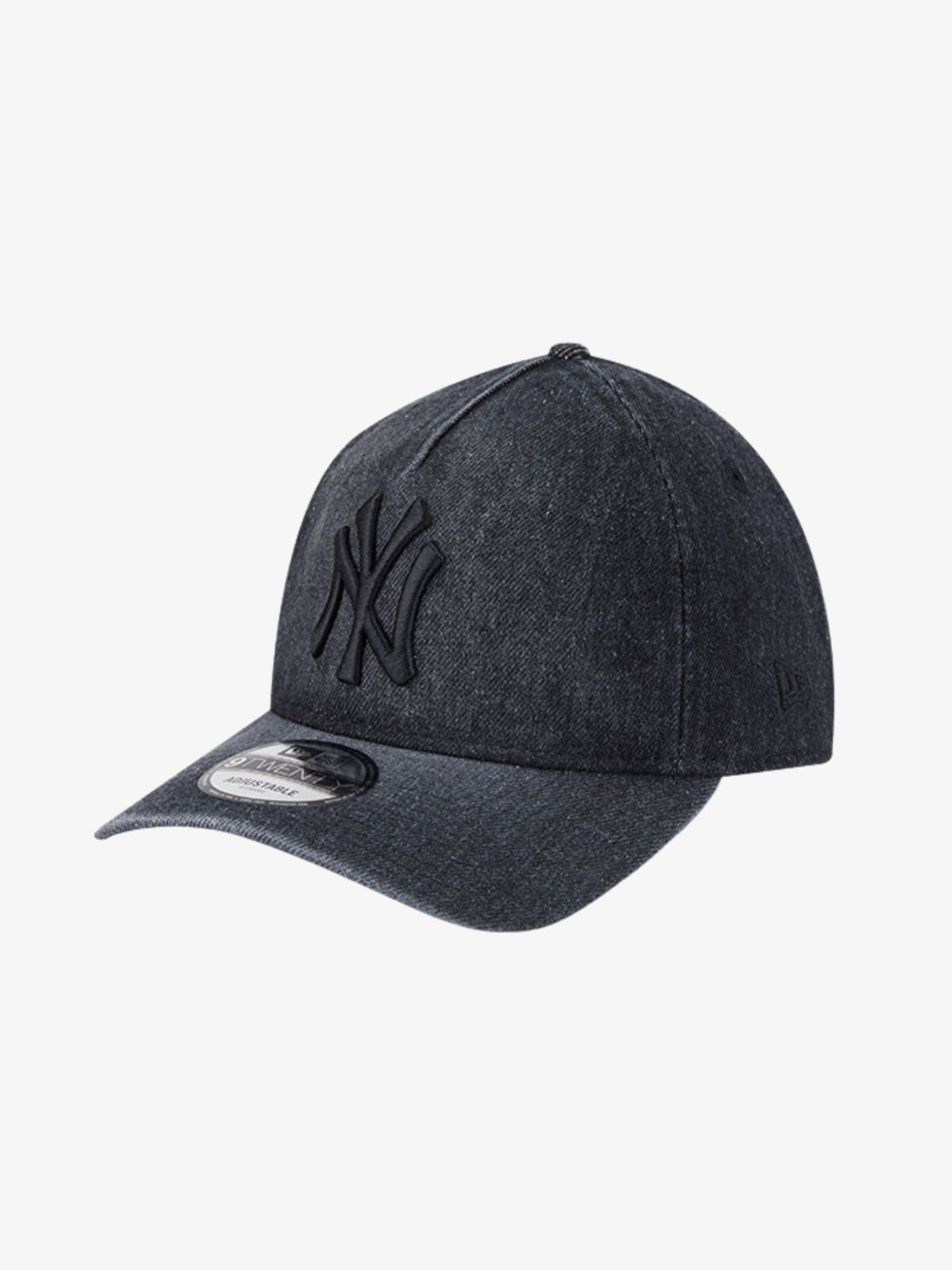 New Era 9TWENTY NY Yankees Cap | Heavy Washed Black Denim