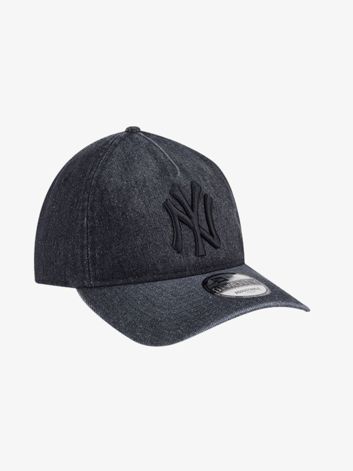 New Era 9TWENTY NY Yankees Cap | Heavy Washed Black Denim