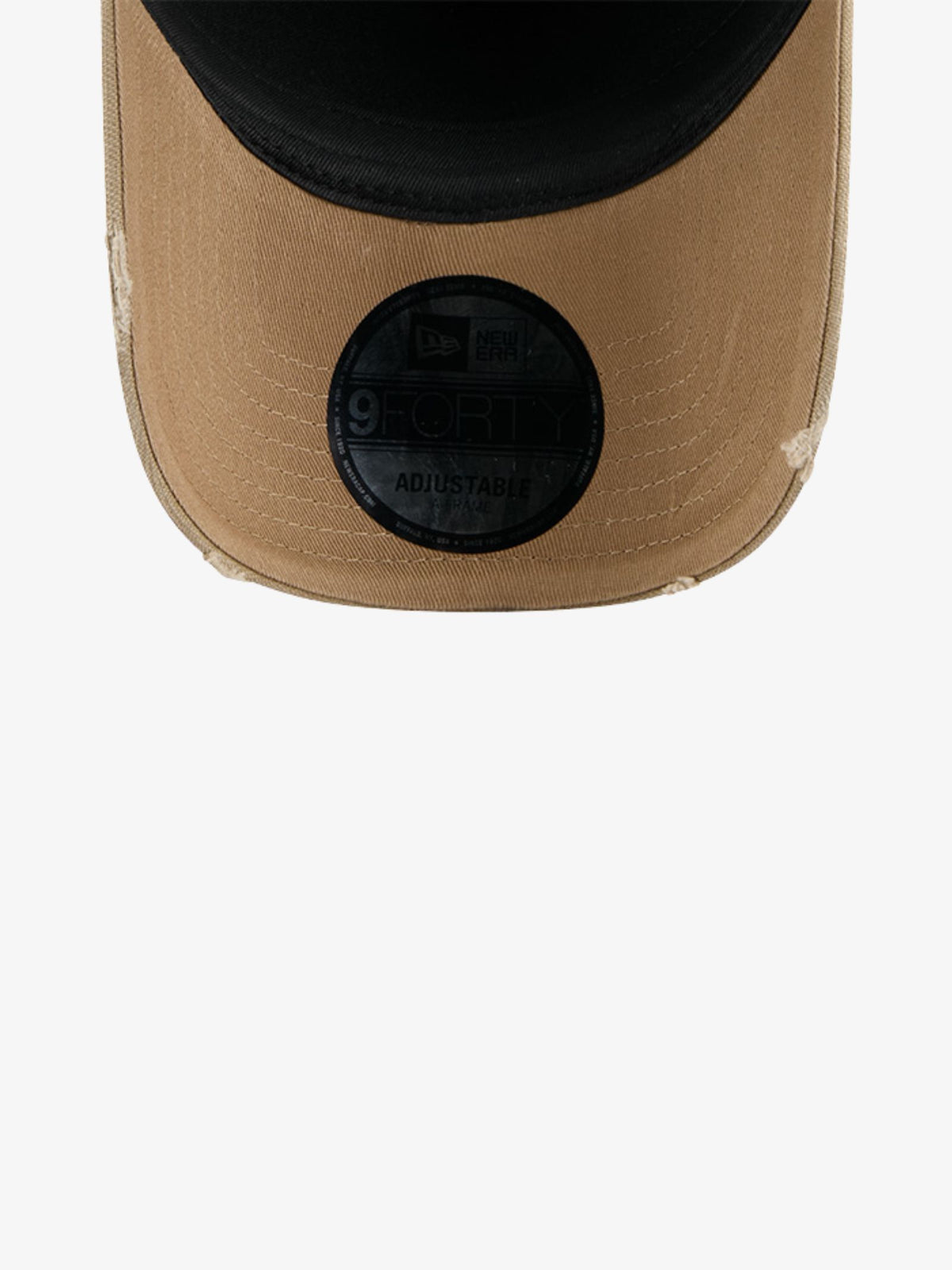 New Era 9FORTY AF Oversize Distressed Cap | Khaki