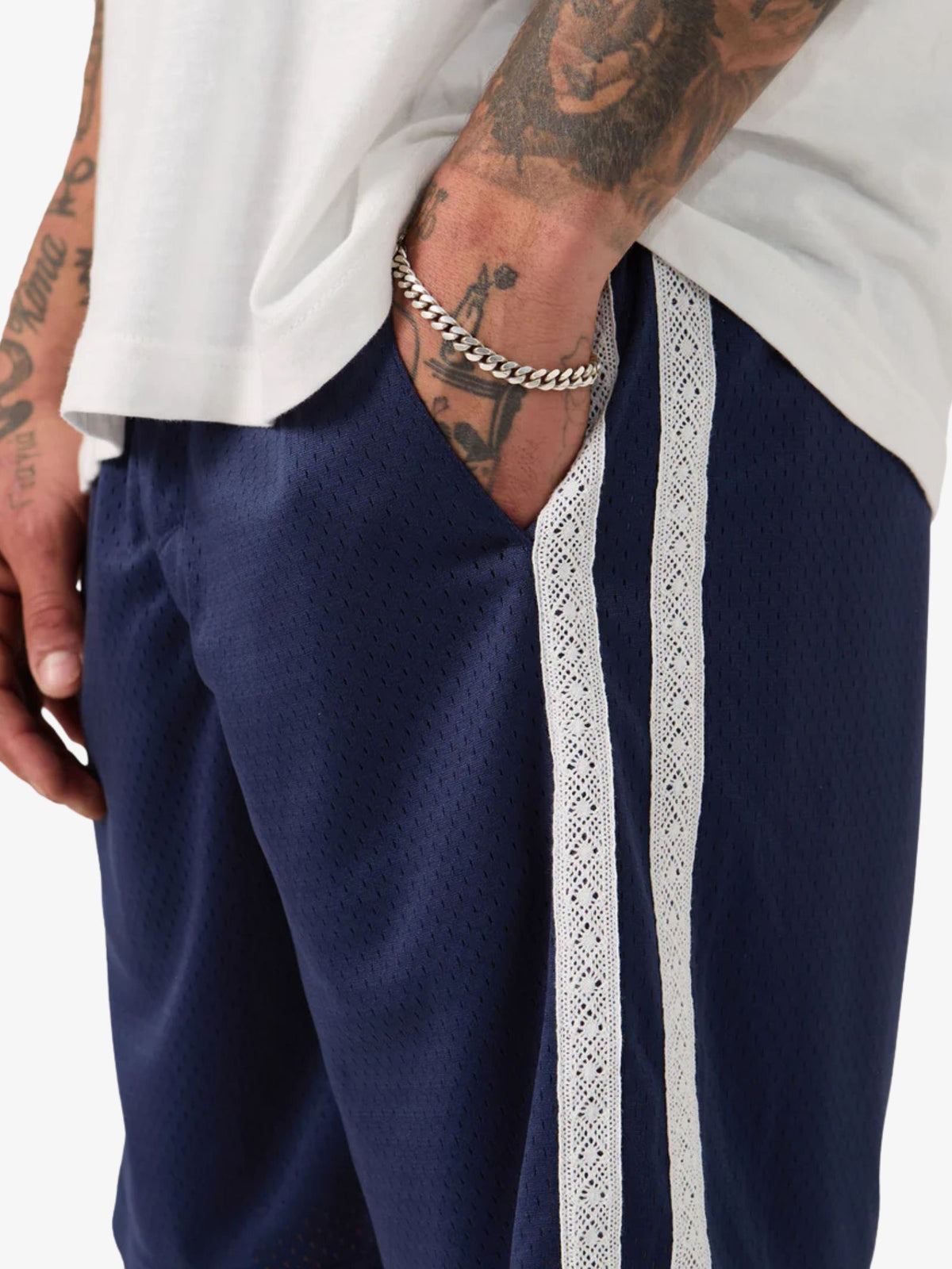 Zanerobe 00's Mesh Shorts | Navy