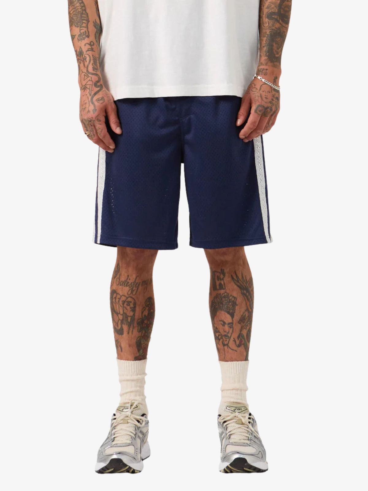Zanerobe 00's Mesh Shorts | Navy