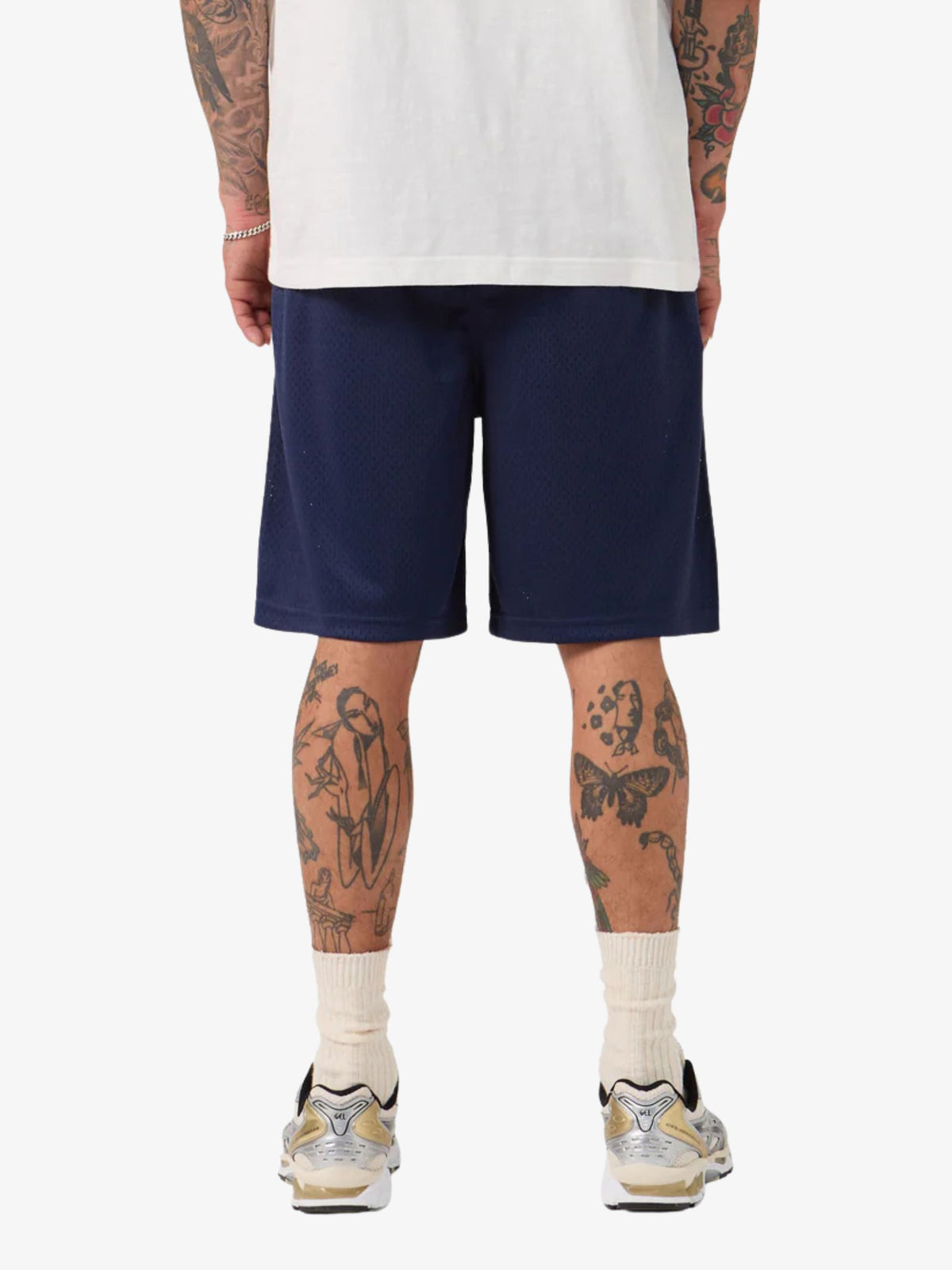 Zanerobe 00's Mesh Shorts | Navy
