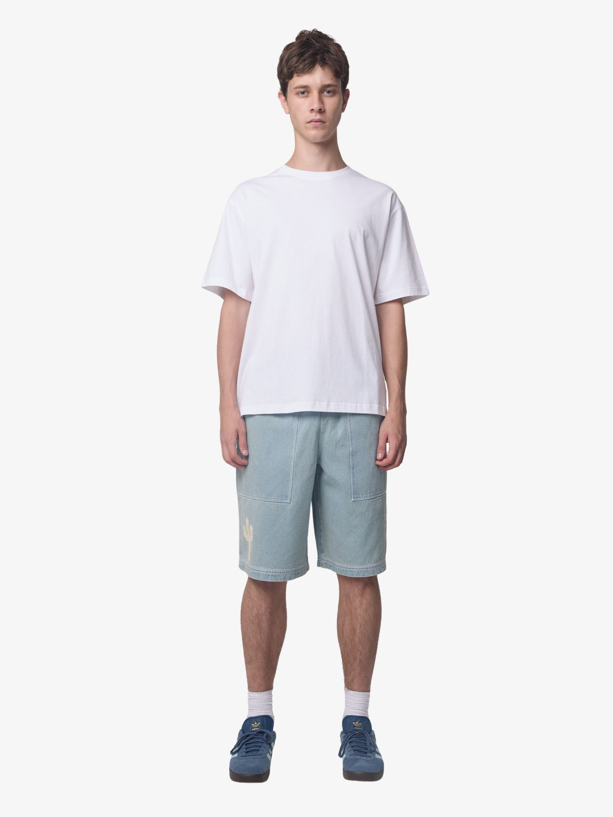 Zanerobe Design House Denim Shorts | Lt Blue