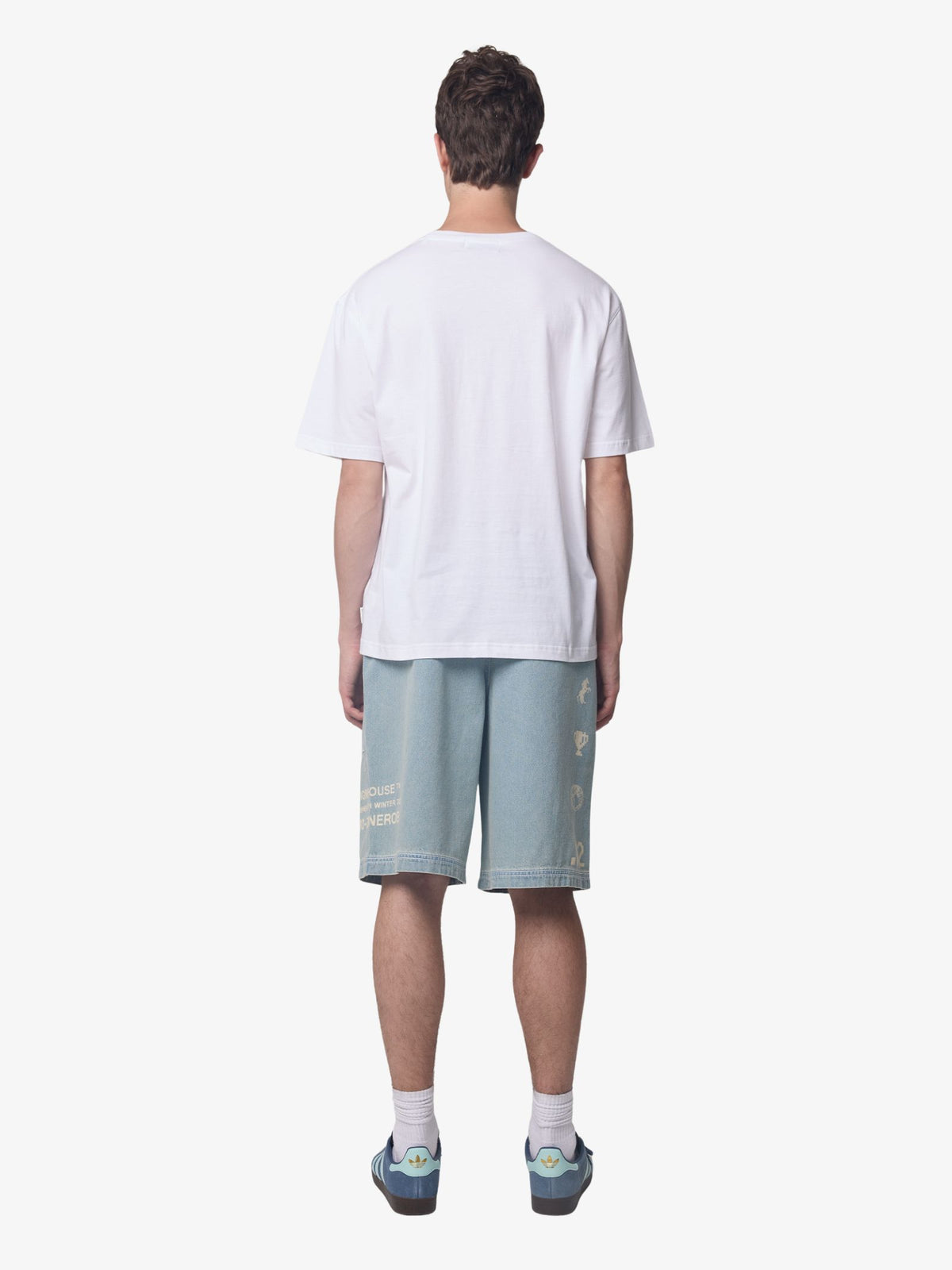 Zanerobe Design House Denim Shorts | Lt Blue