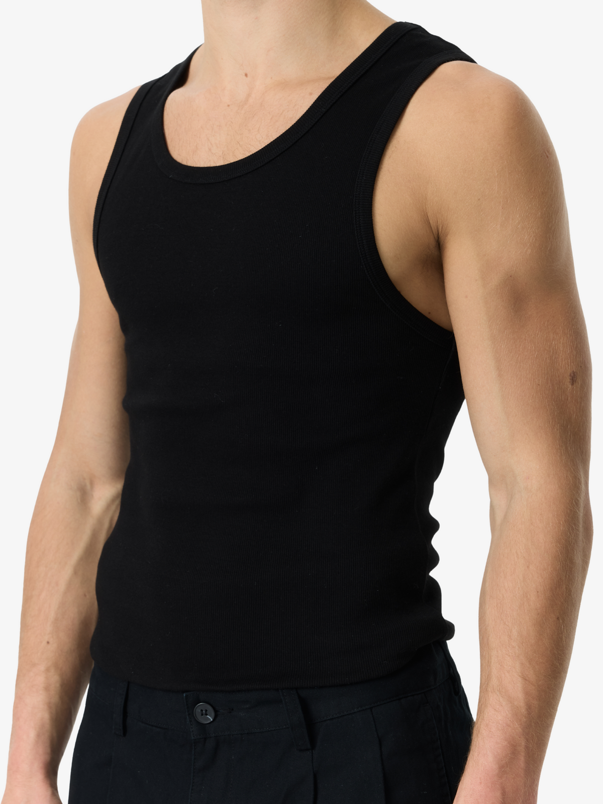 Article One Classic Singlet | Black