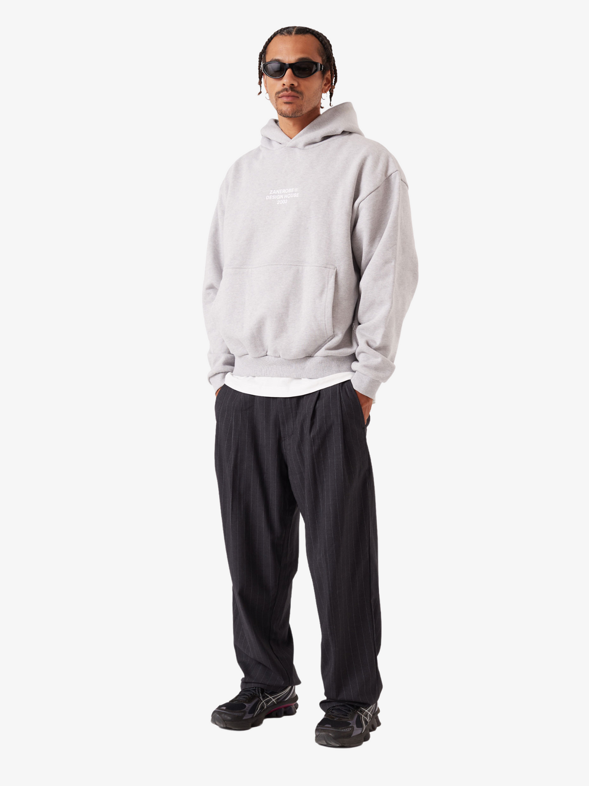 Zanerobe ZDH Box Hood | GREY MARLE