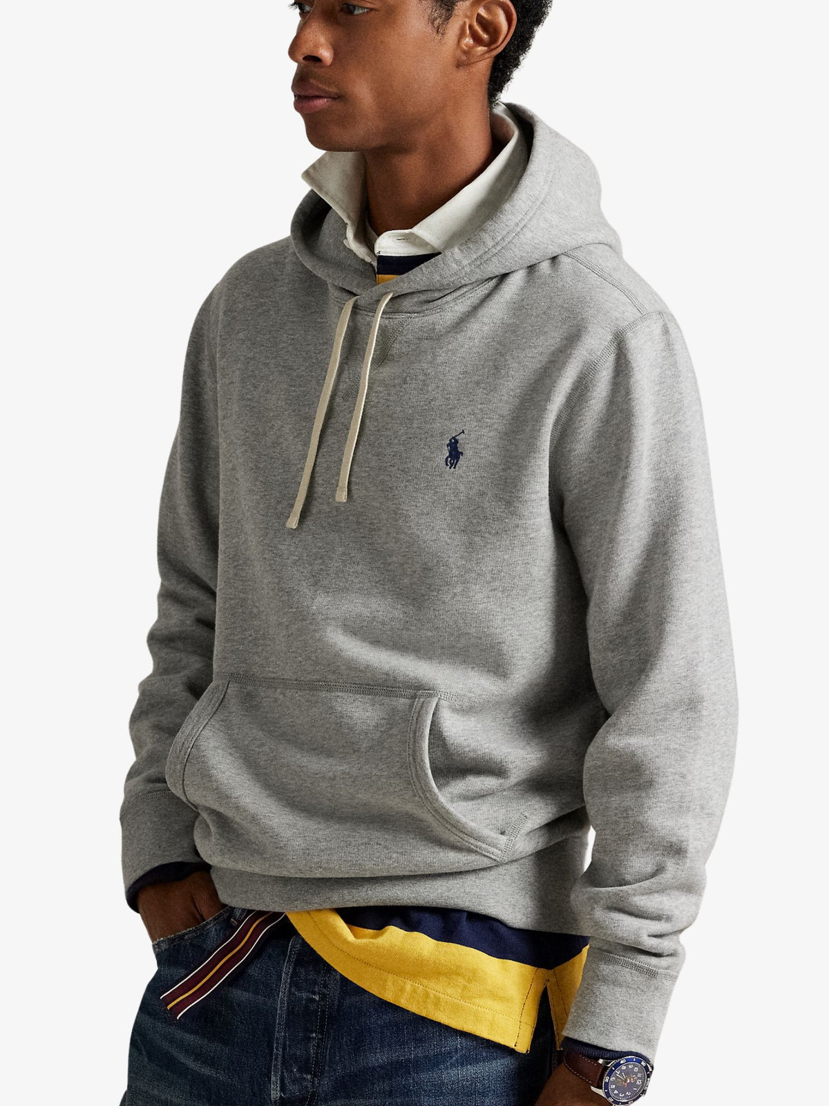 Polo Ralph Lauren The RL Fleece Hoodie | ANDOVER HEATHER