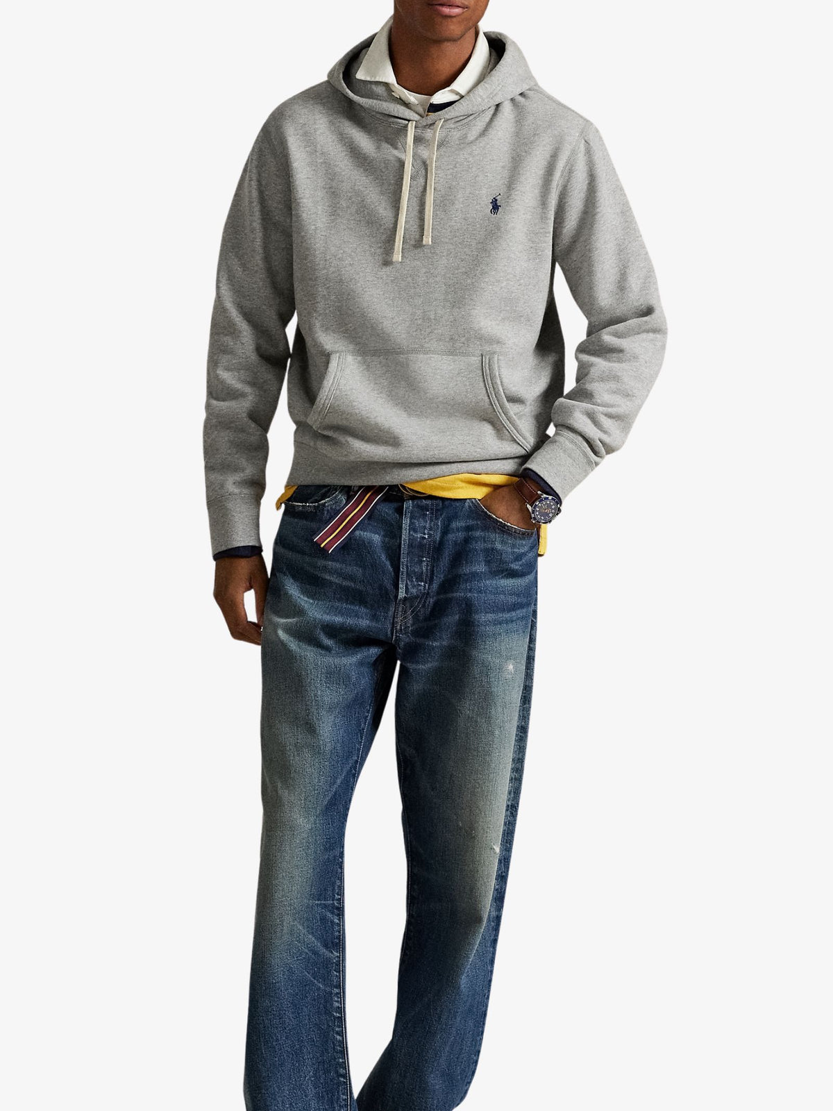 Polo Ralph Lauren The RL Fleece Hoodie | ANDOVER HEATHER