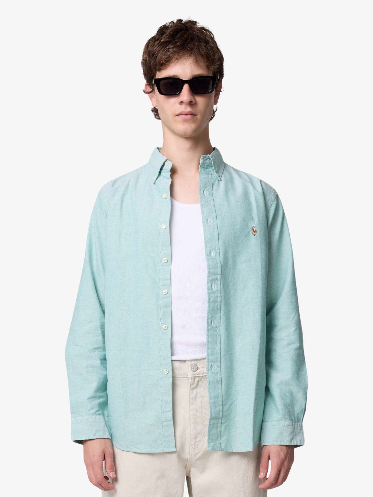 Polo Ralph Lauren Custom Fit Oxford Shirt | College Green