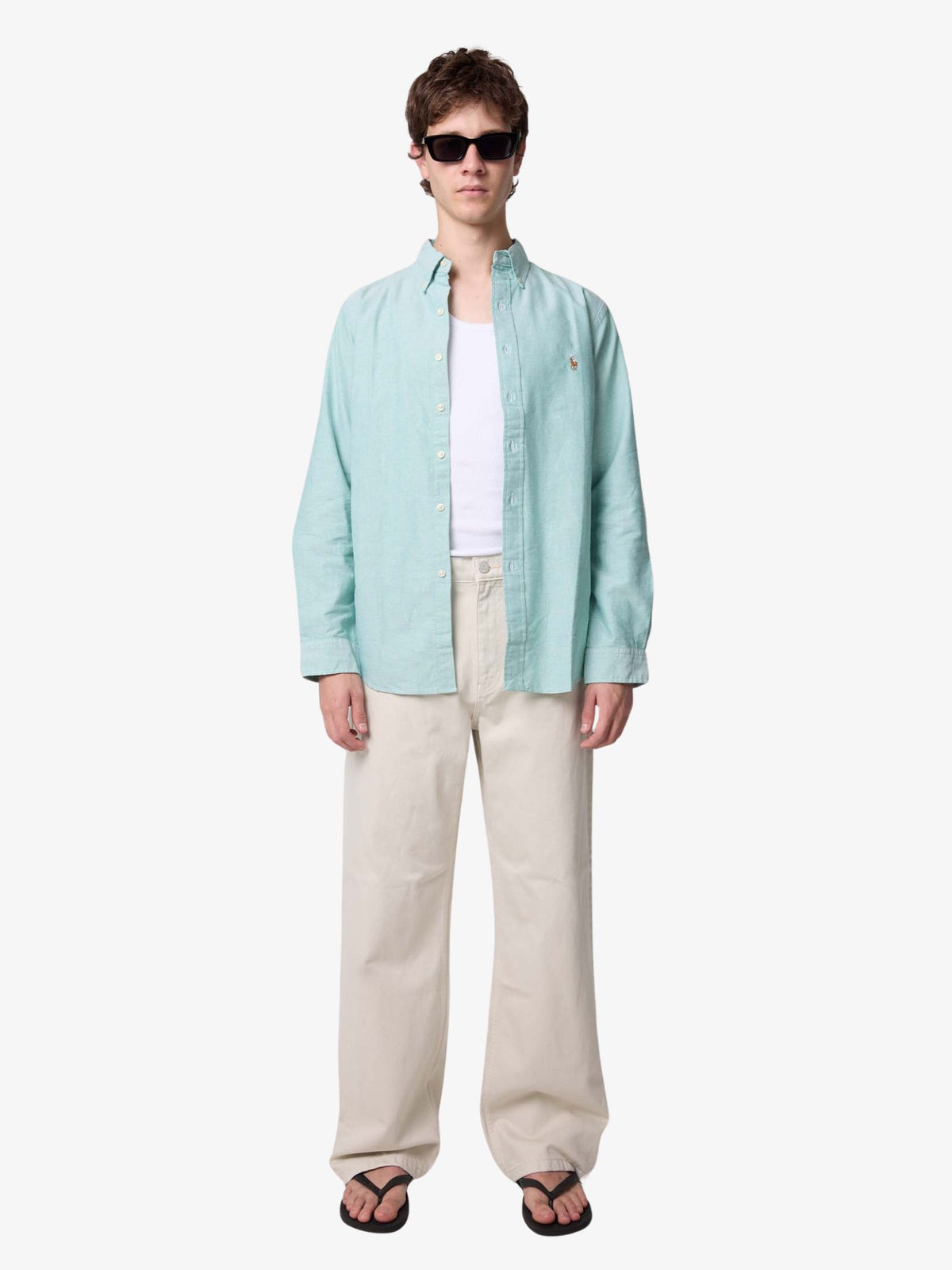 Polo Ralph Lauren Custom Fit Oxford Shirt | College Green