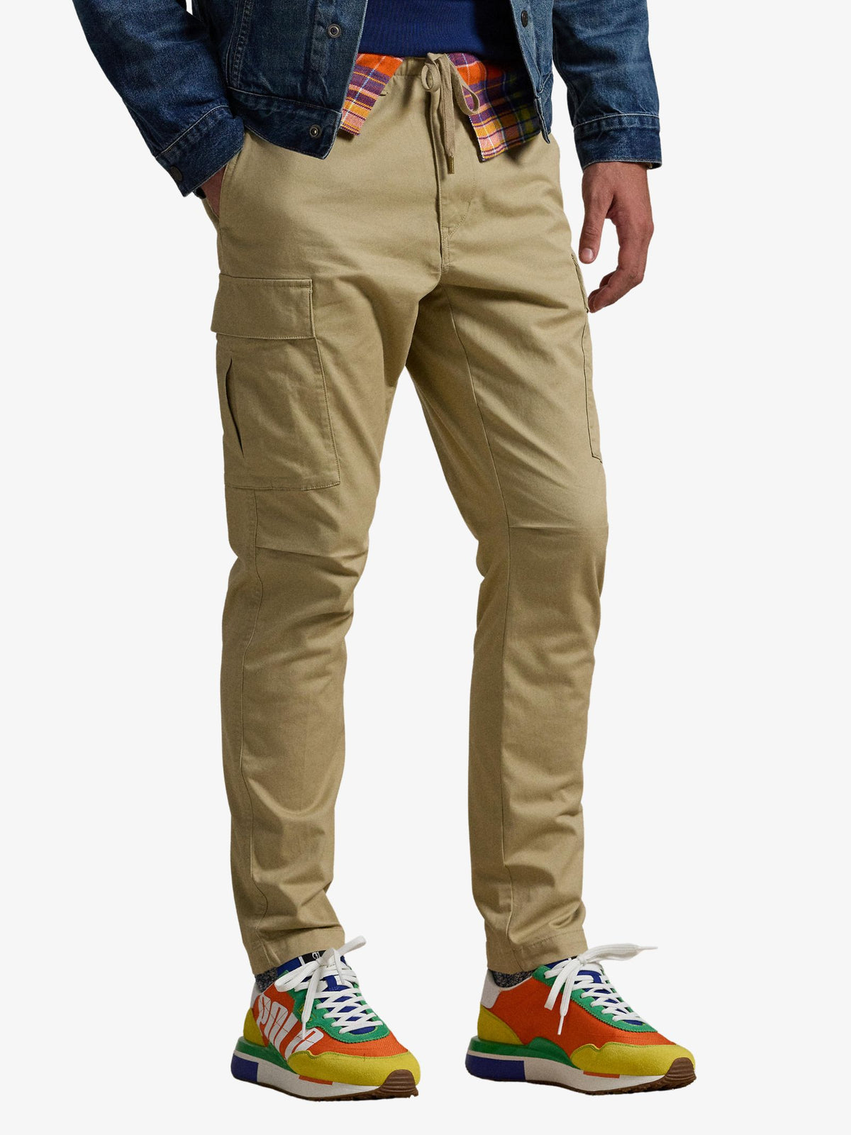 Polo Ralph Lauren Stretch Slim Fit Twill Cargo Pants | Classic Khaki