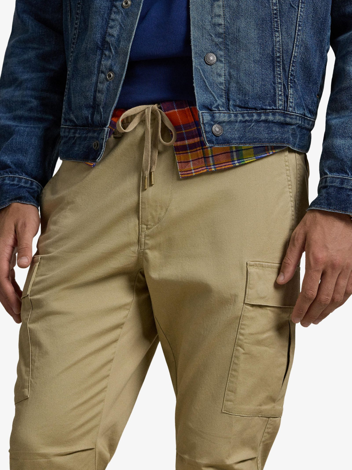 Polo Ralph Lauren Stretch Slim Fit Twill Cargo Pants | Classic Khaki