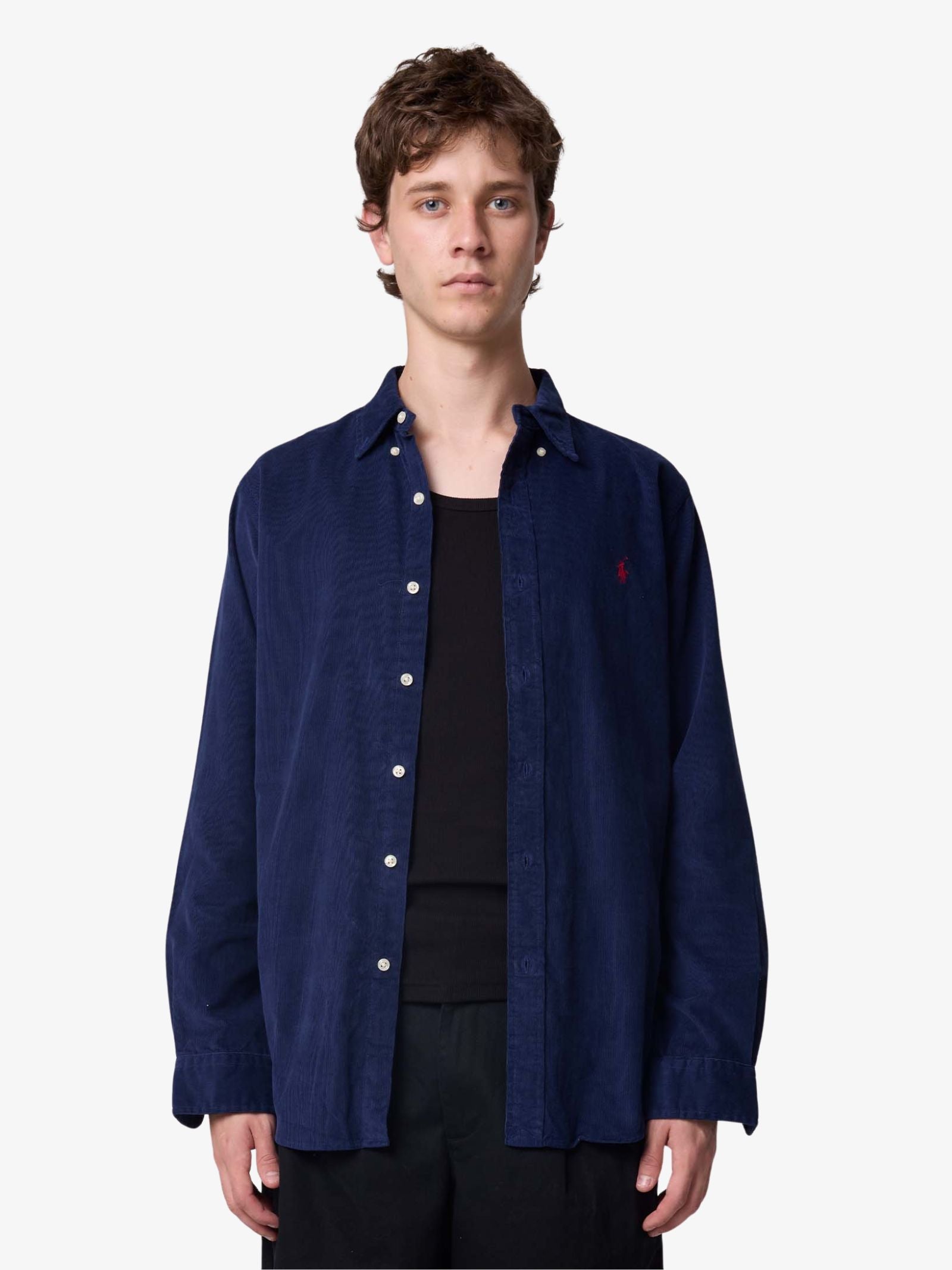 Slim Fit Corduroy Shirt