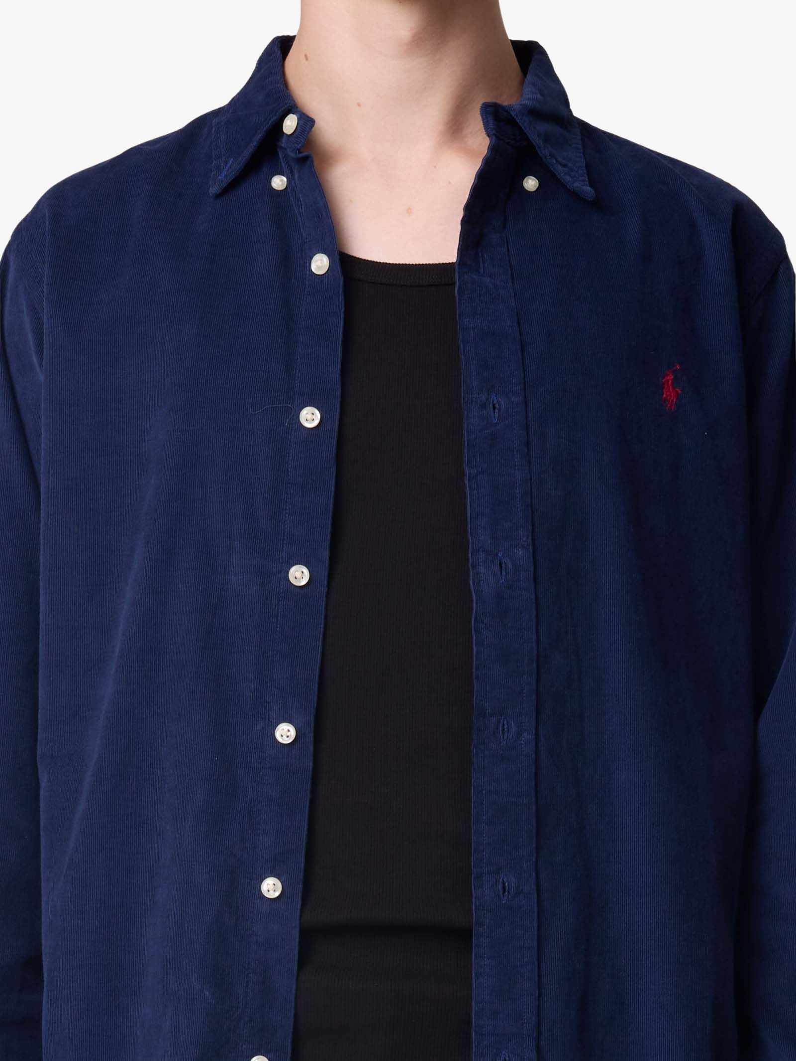 Slim Fit Corduroy Shirt