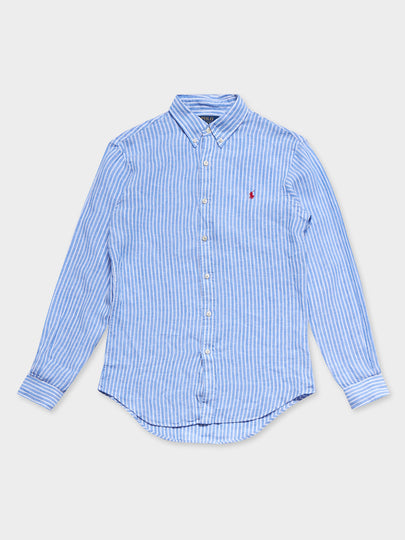 Piece Dye Linen Slim