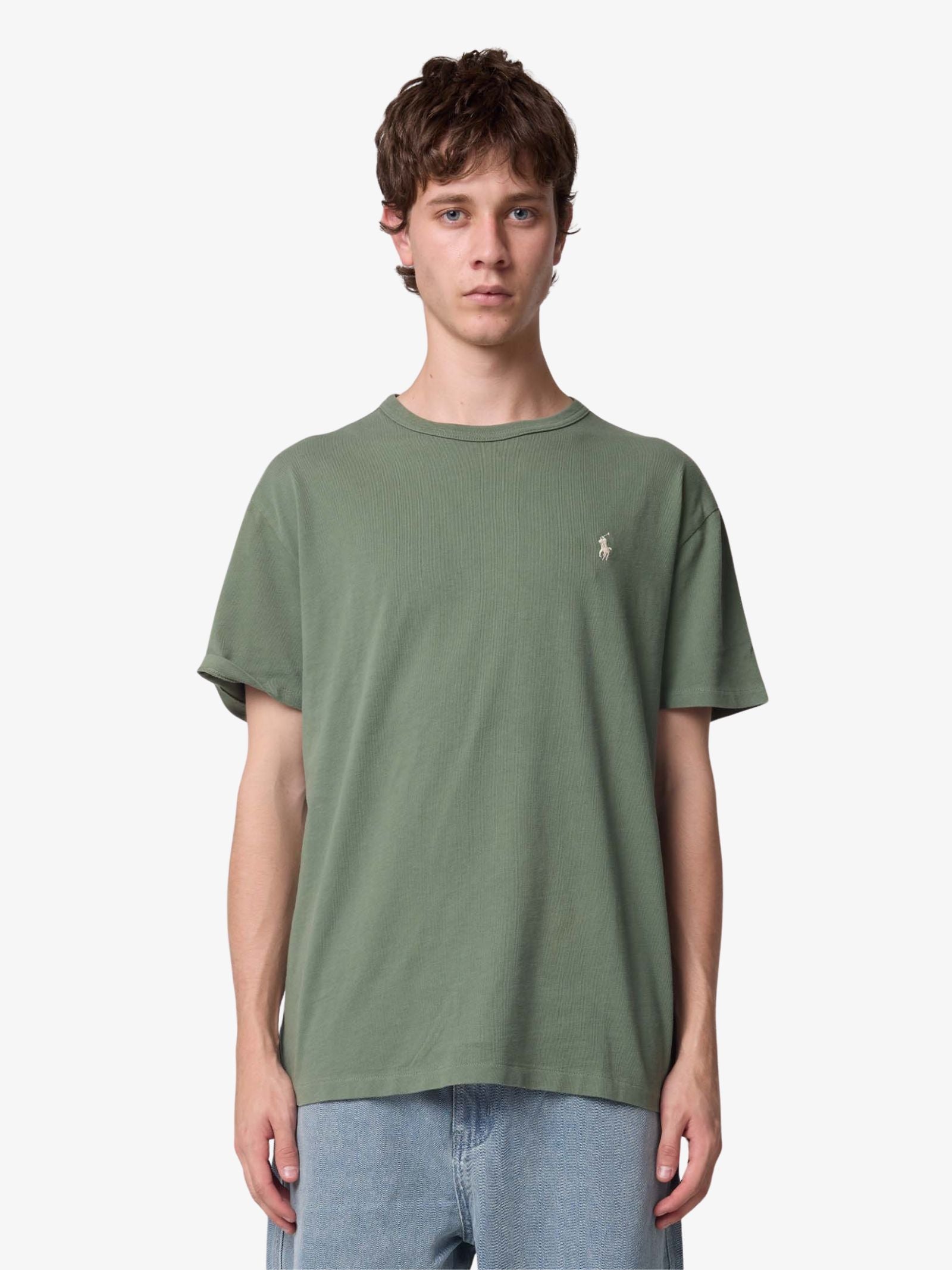 Classic Fit Jersey Crewneck T-Shirt