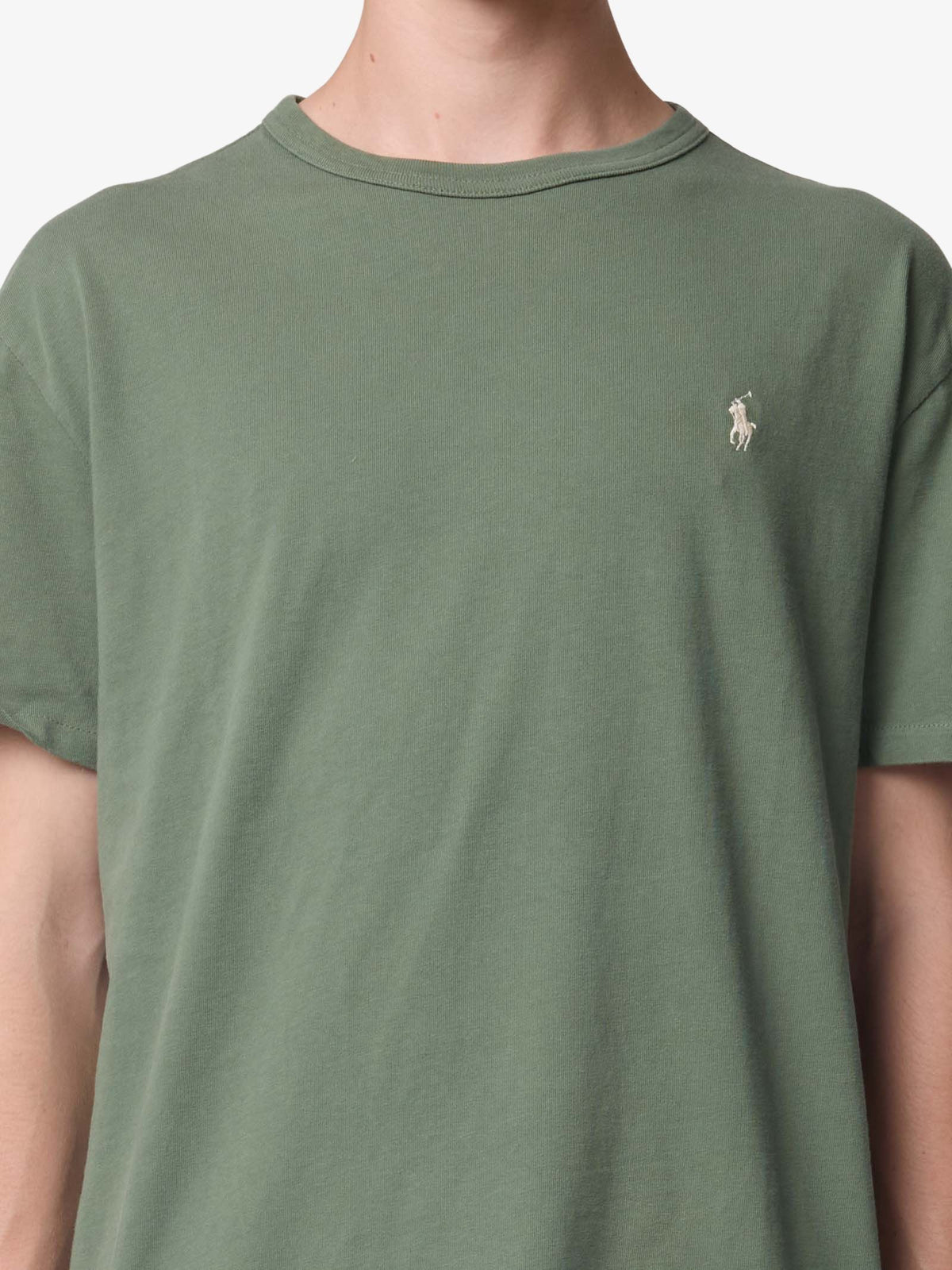Polo Ralph Lauren Classic Fit Jersey Crewneck T-Shirt | Cargo Green