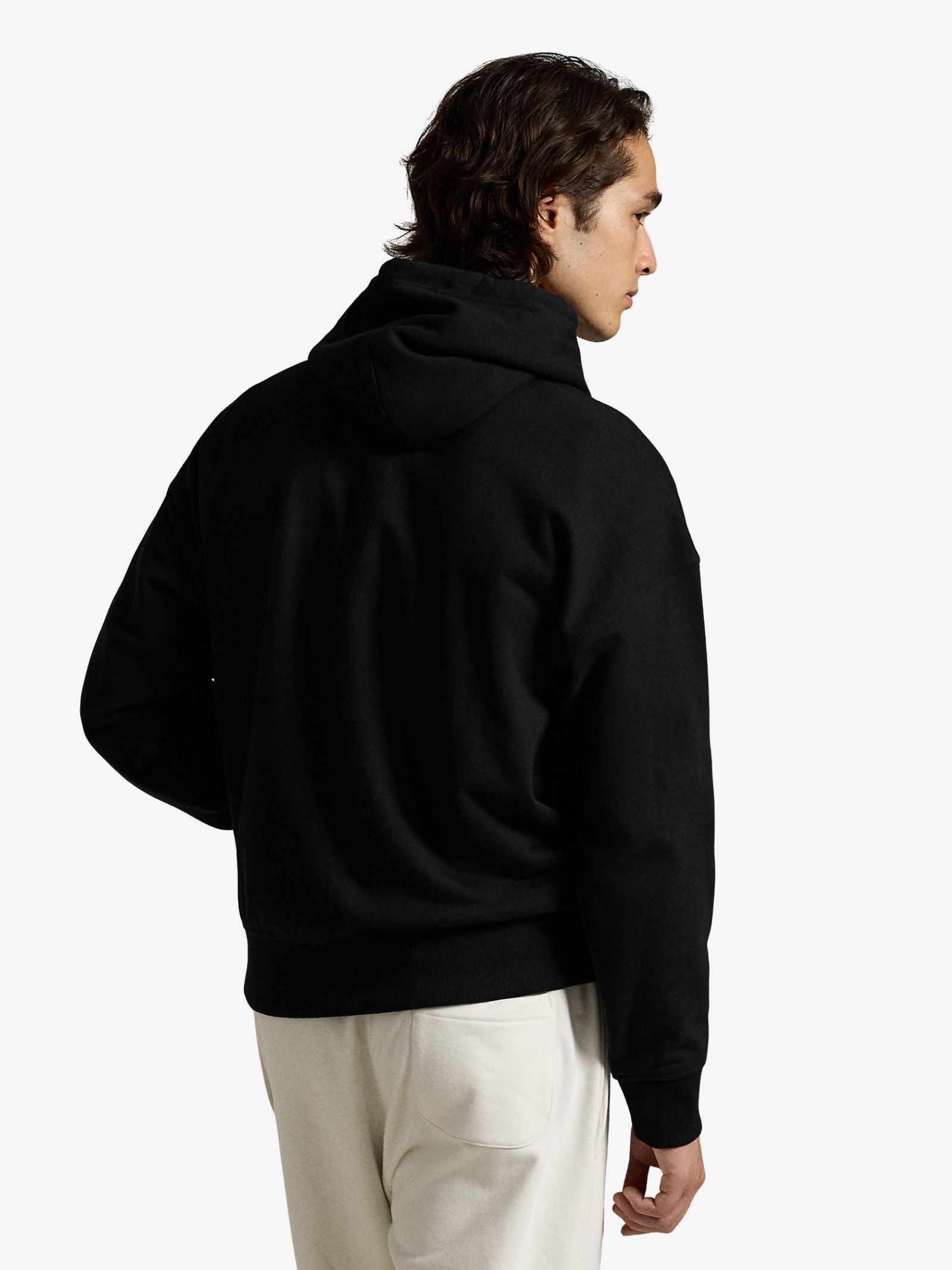 The Relaxed Fit Logo Fleece Hoodie