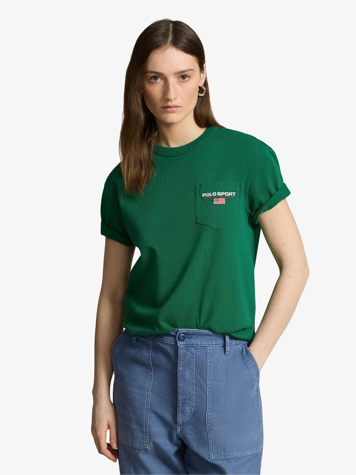 Polo Ralph Lauren Polo Sport Badge T-Shirt | Tennis Green