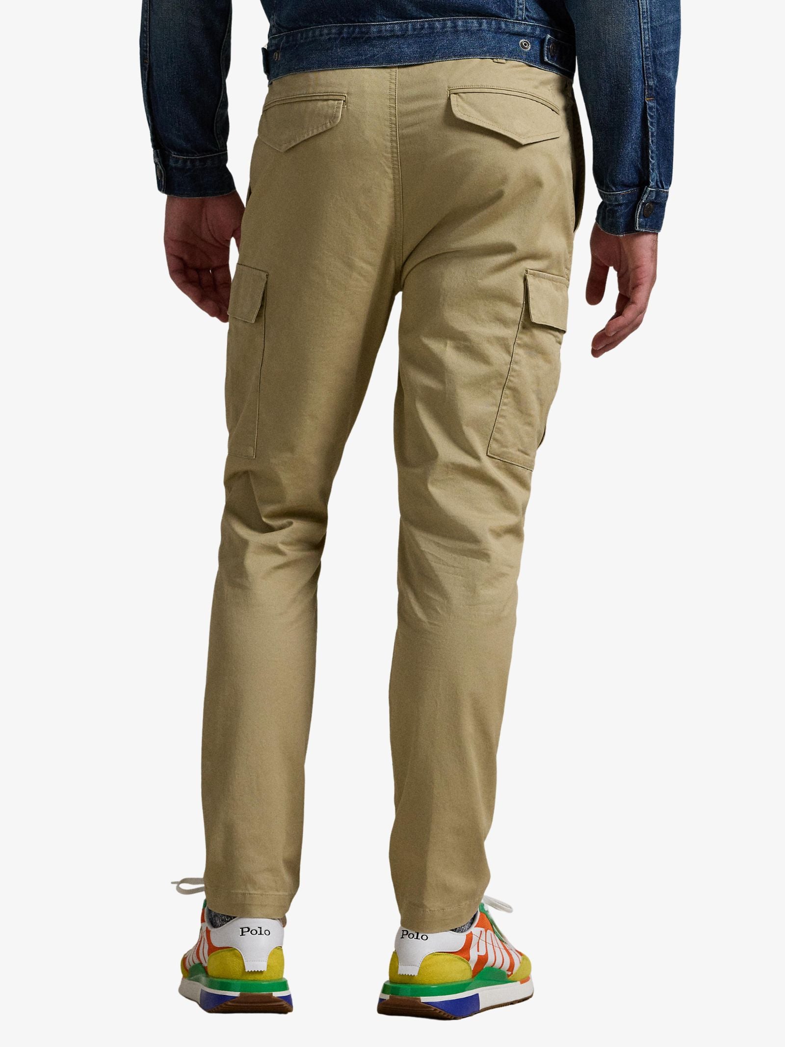 Stretch Slim Fit Twill Cargo Pants