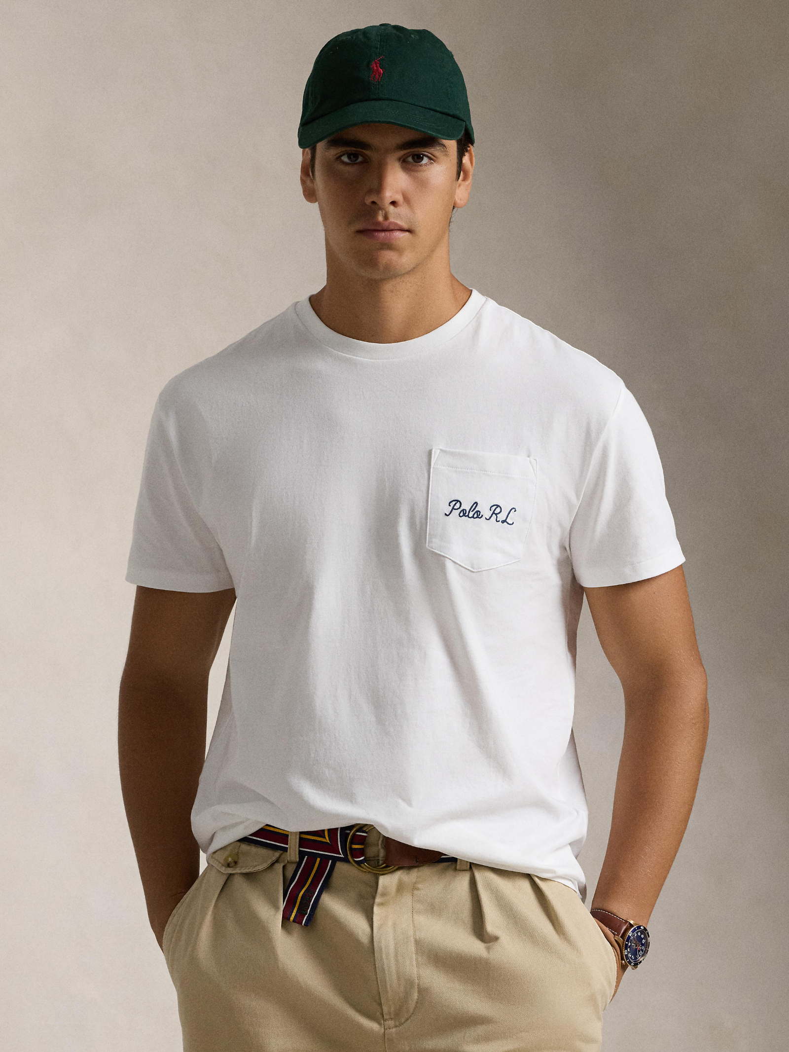 Varsity Bear Pocket Tee