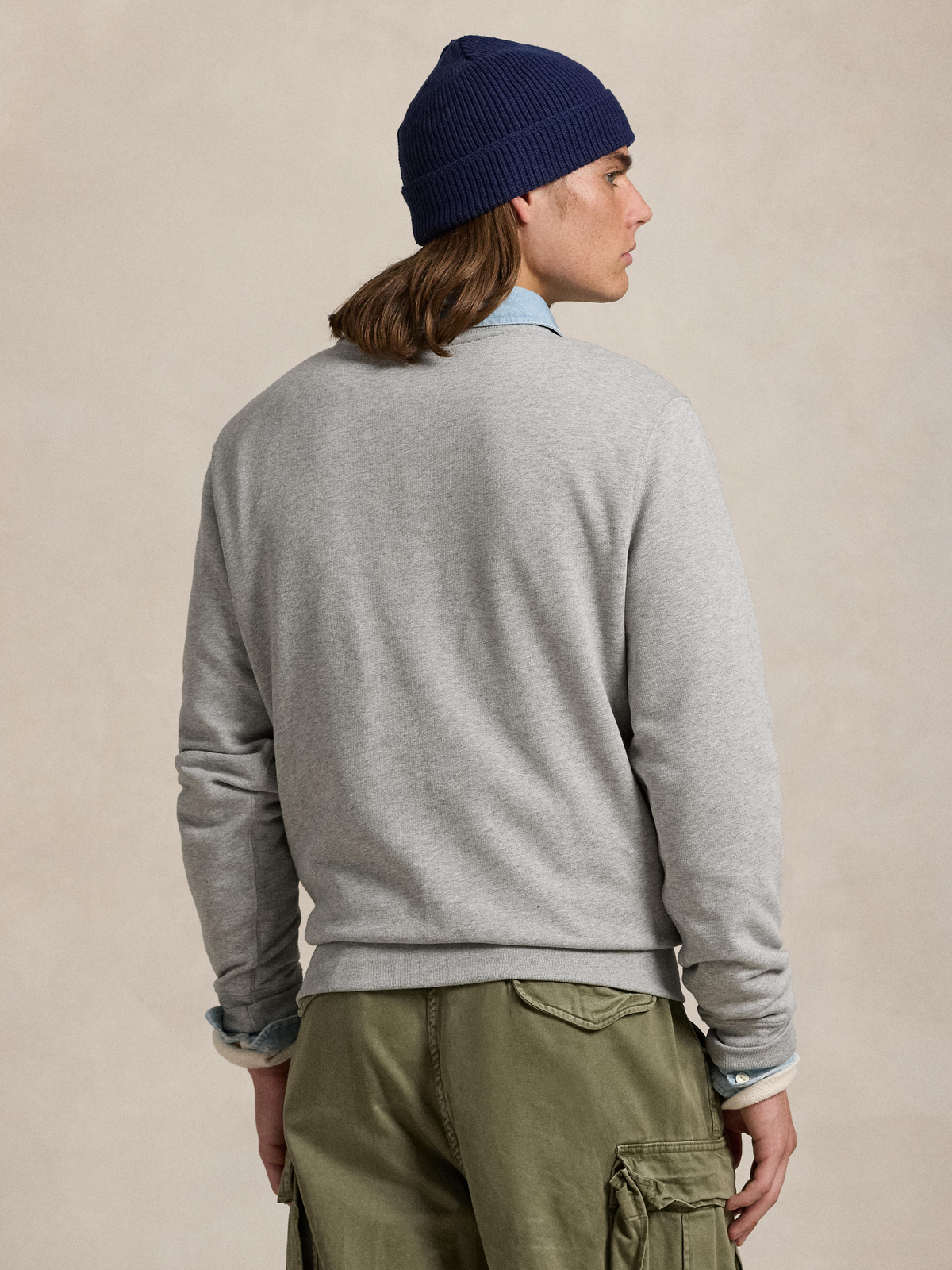 Polo Ralph Lauren Everest Bear Sweatshirt | Andover Heather