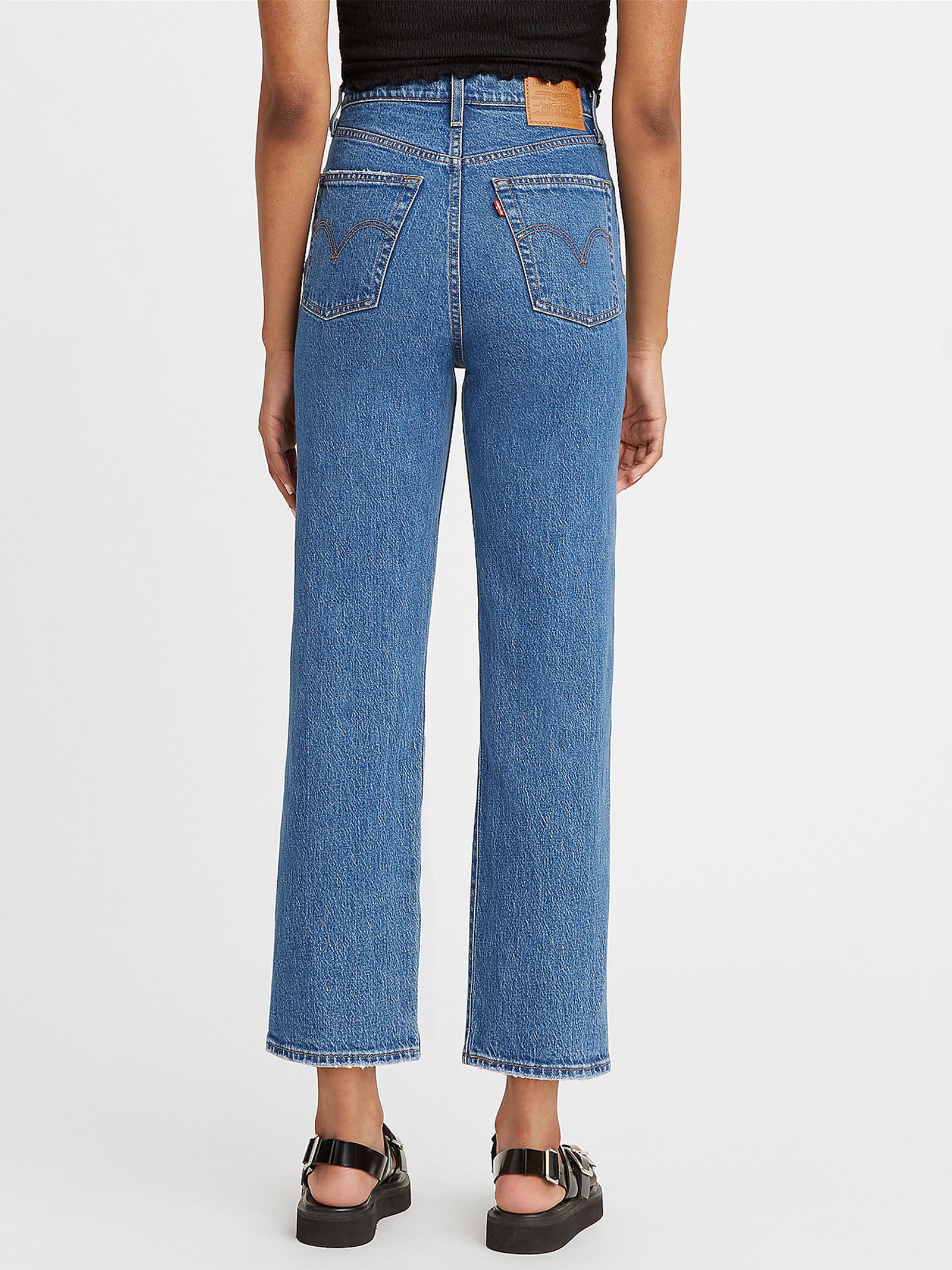 Ribcage Straight Ankle Jean