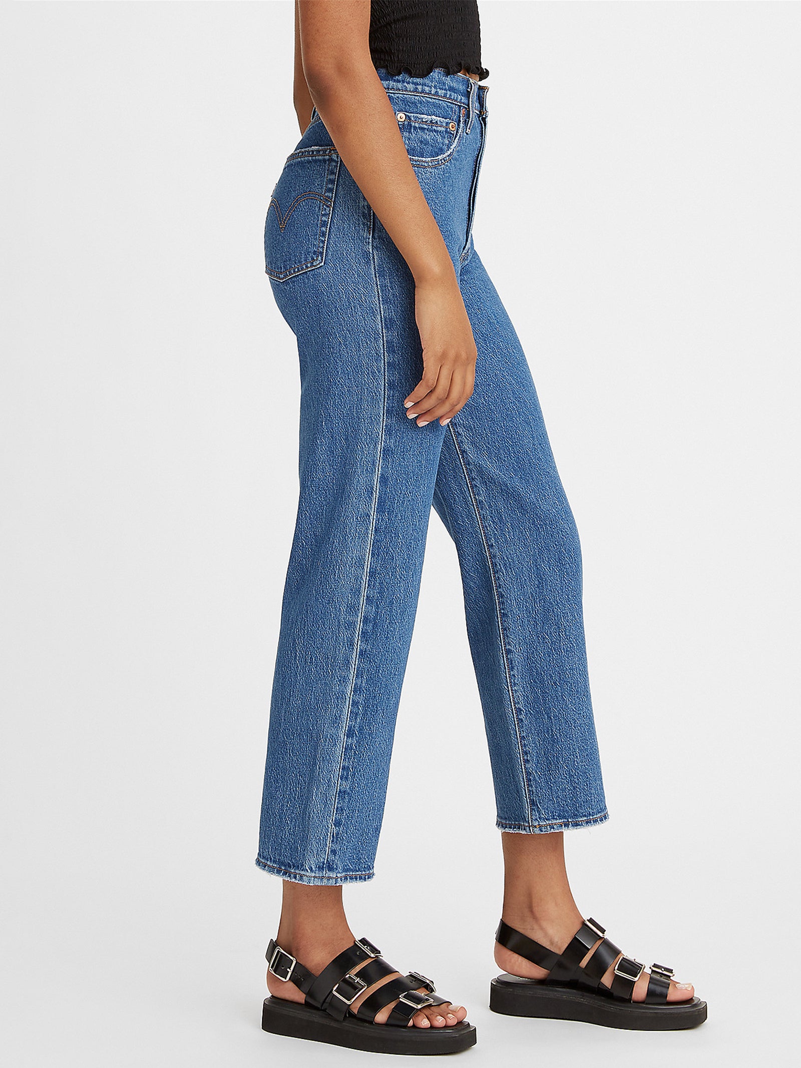 Ribcage Straight Ankle Jean